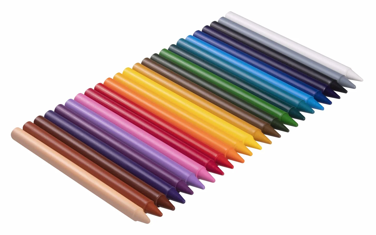 Jovi Crayons Student Boîte de 25 Crayons en Plastique Couleur Or sans Gluten