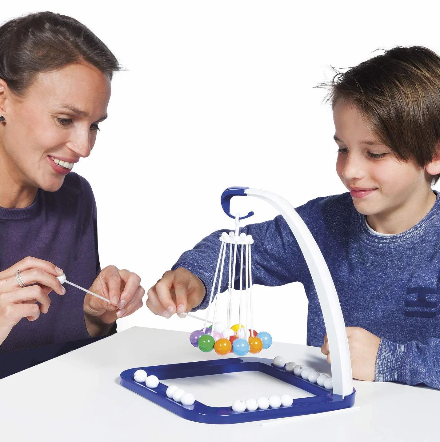 Megableu BADABOULE Jeu de Société Enfants 5 ans Jeu d'Adresse 2-4 Joueurs Version Française