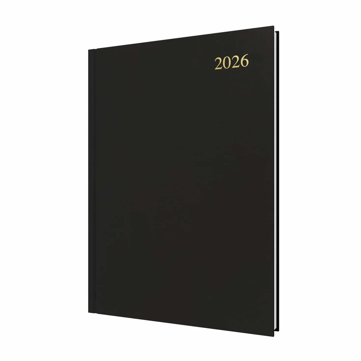 Collins Essential Agenda 2026 12 mois 1 jour par page couverture rigide A4 Noir