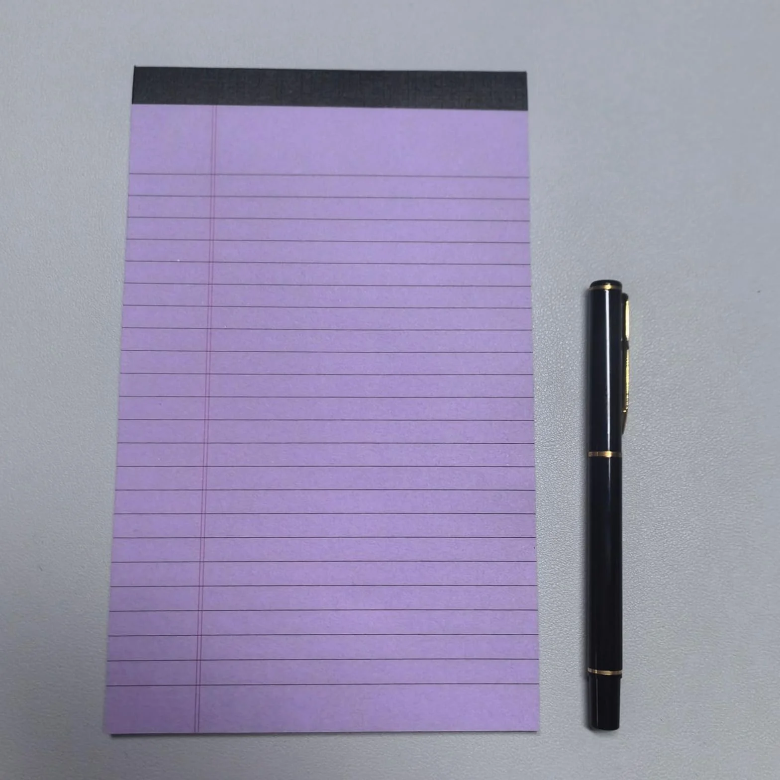 Blocs-notes de bureau 50 feuilles double face lignées lot de 4