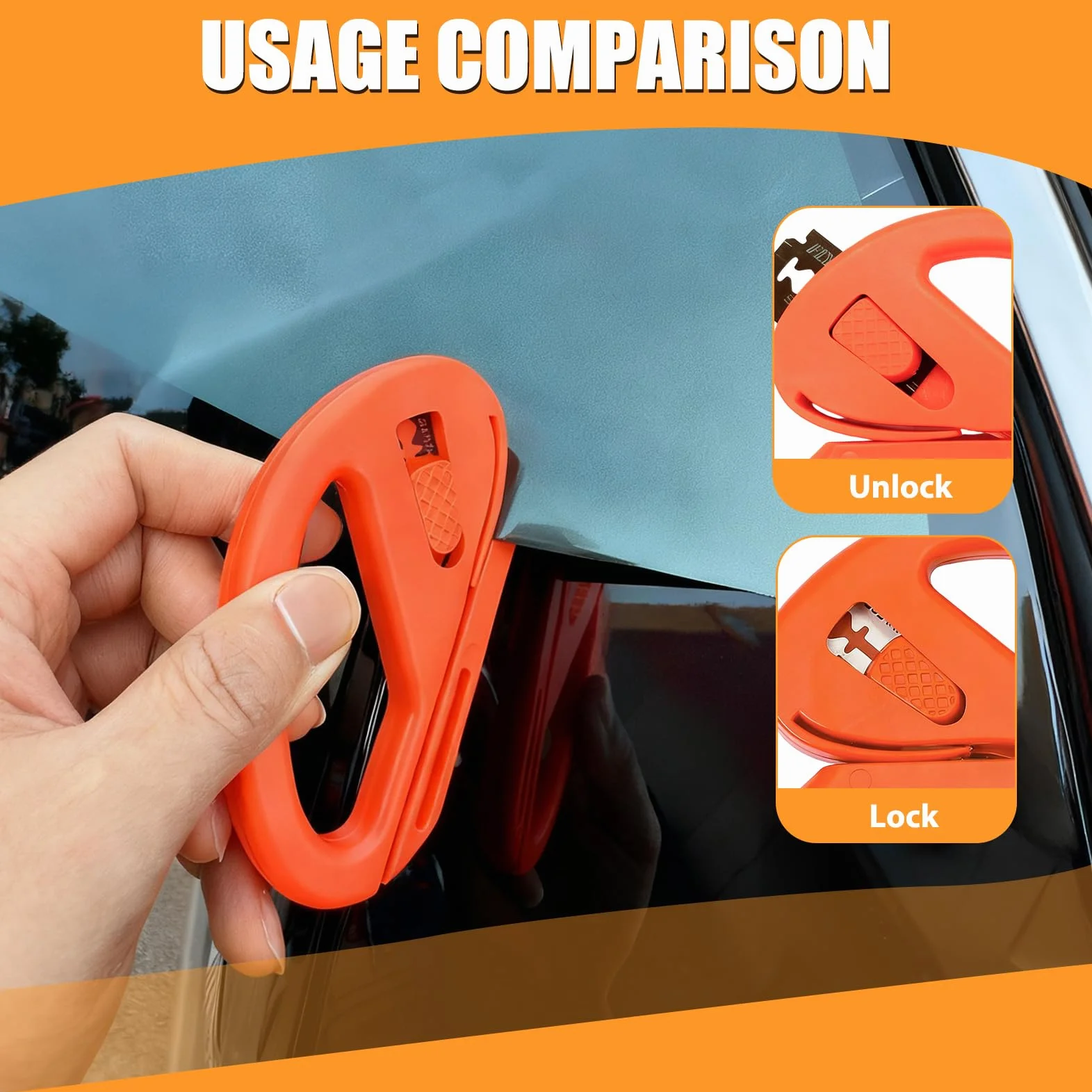 Coupe-papier d'emballage coulissant, Cutter cadeau pour rouleaux de papier plastique