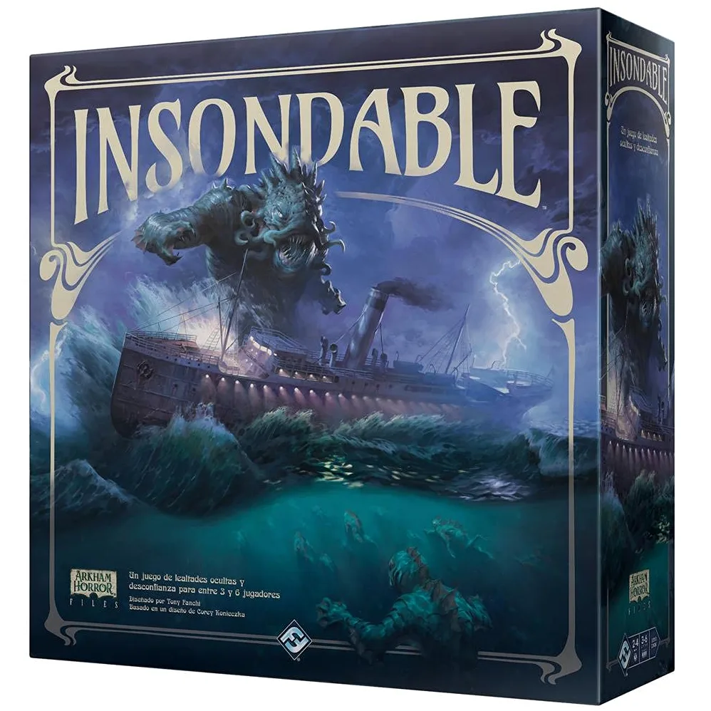 Fantasy Flight Games Insondable - Jeu de Table en Espagnol