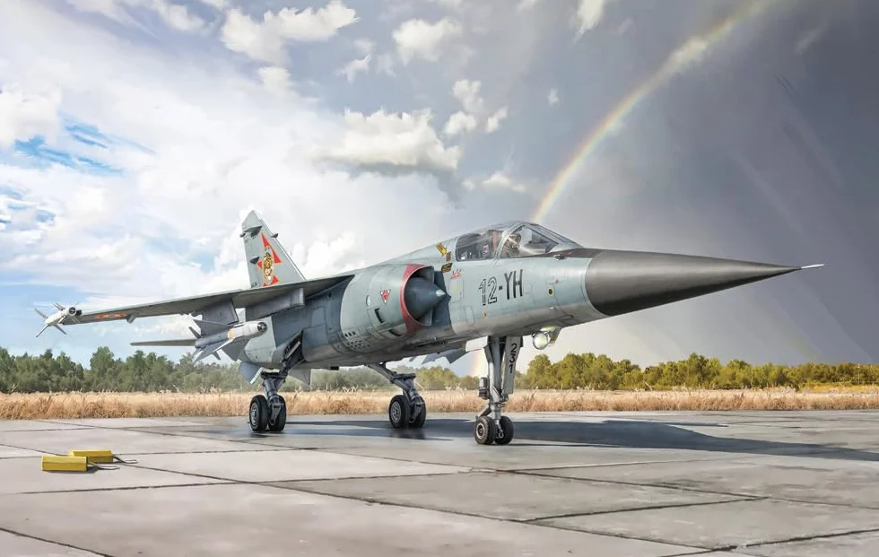 Italeri 2839 1:48 Mirage F.1 Kit de Construction en Plastique Gris