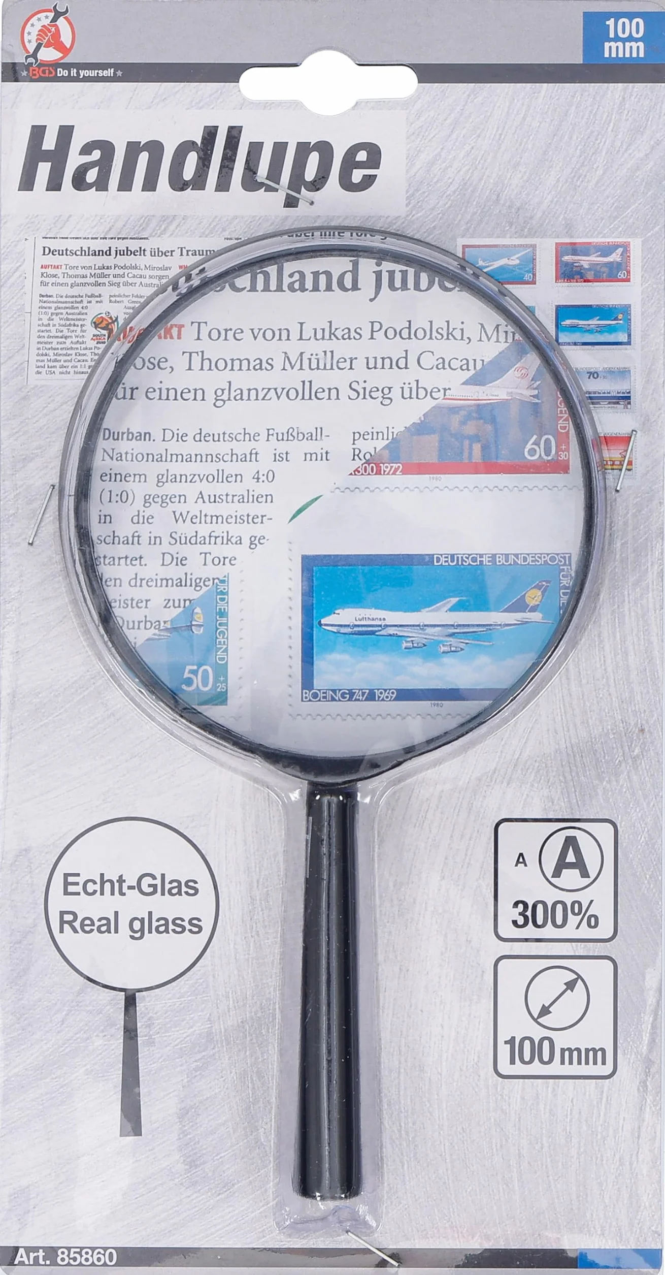 BGS Loupe de main Ø 100 mm