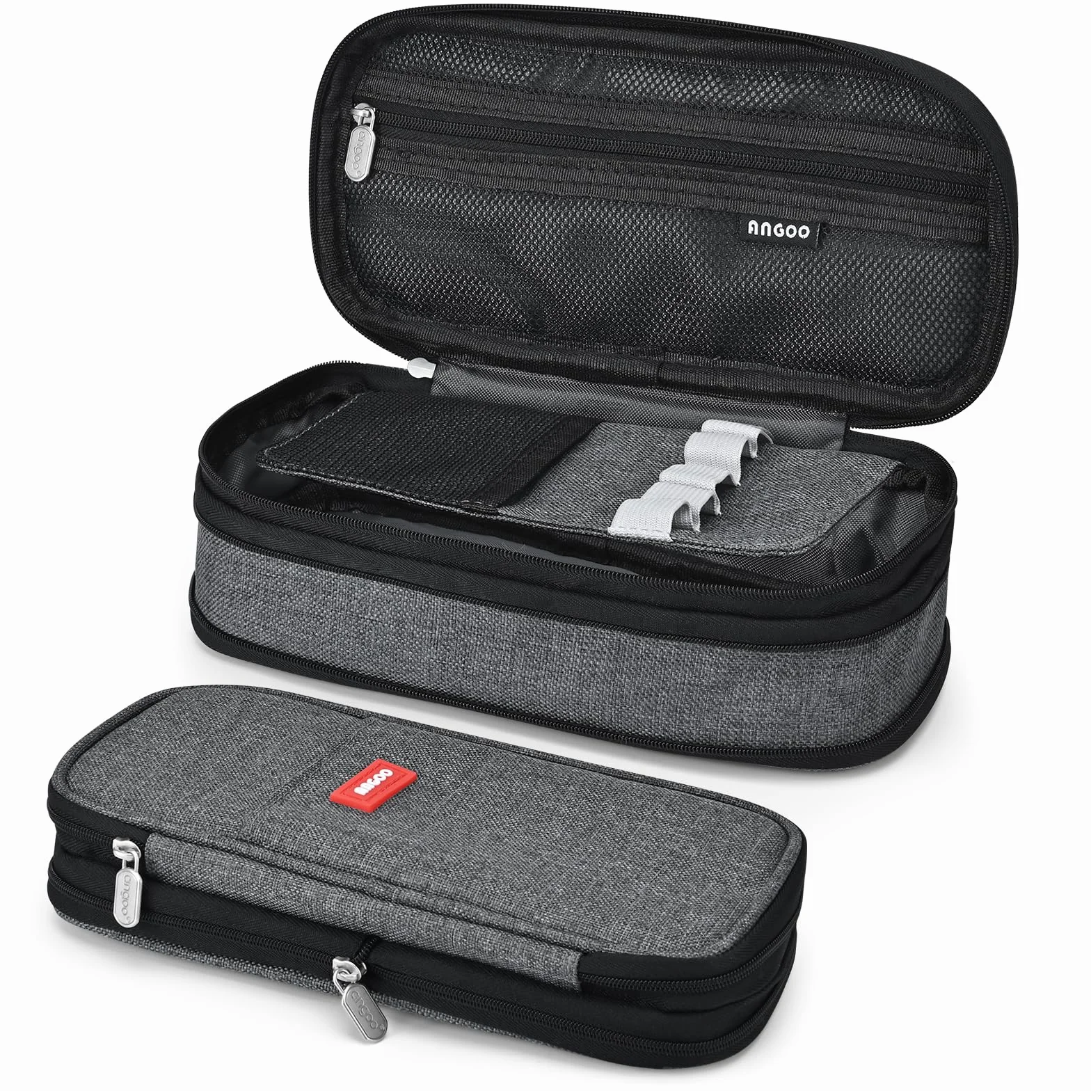 Coolzon Trousse Scolaire Extensible Grande Capacité Sac à Crayons Organisateur pour Filles Garçons