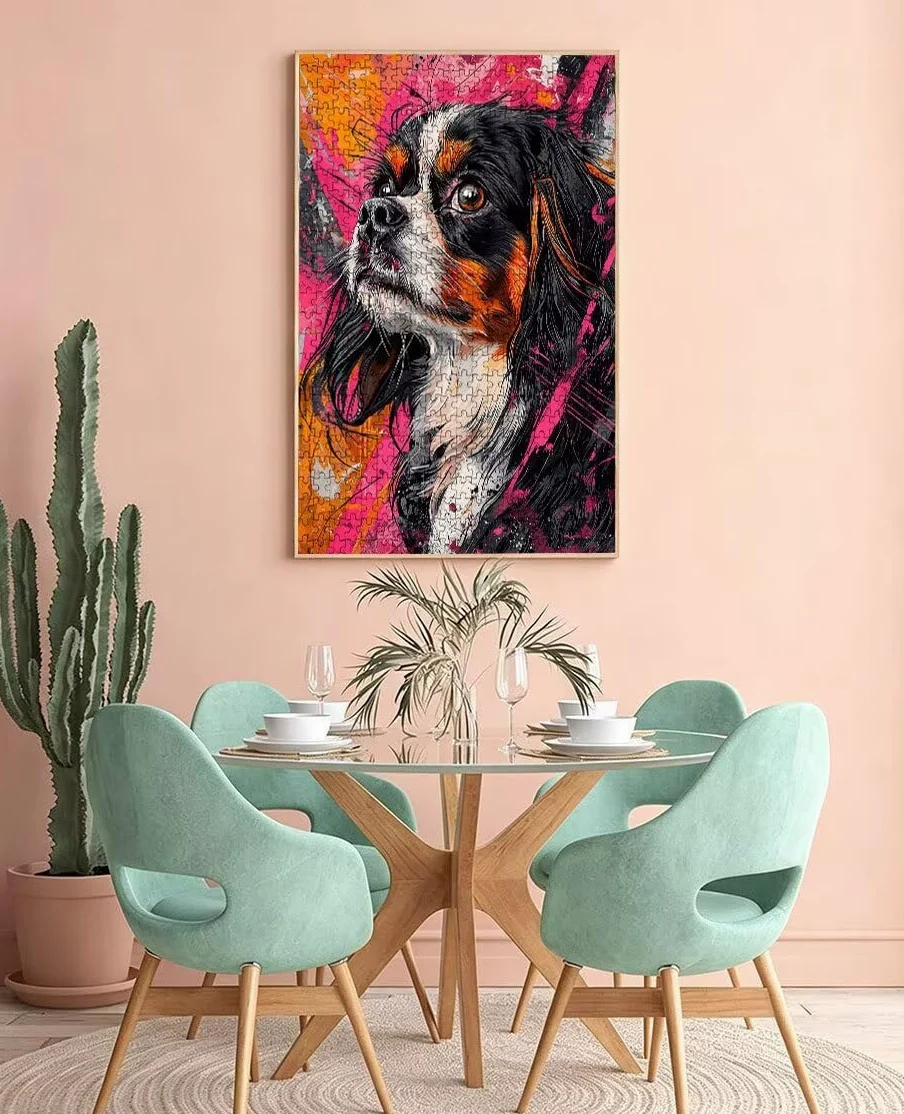 Puzzle 2000 Pièces, Animaux Chiens Adultes Puzzle 2000, Classique Jigsaw Puzzles, Jeu Éducatif Puzzles, Défi Impossible, Jeu D'adresse pour Toute la Famille, Décoration de la Les Murs BXHZW4-217