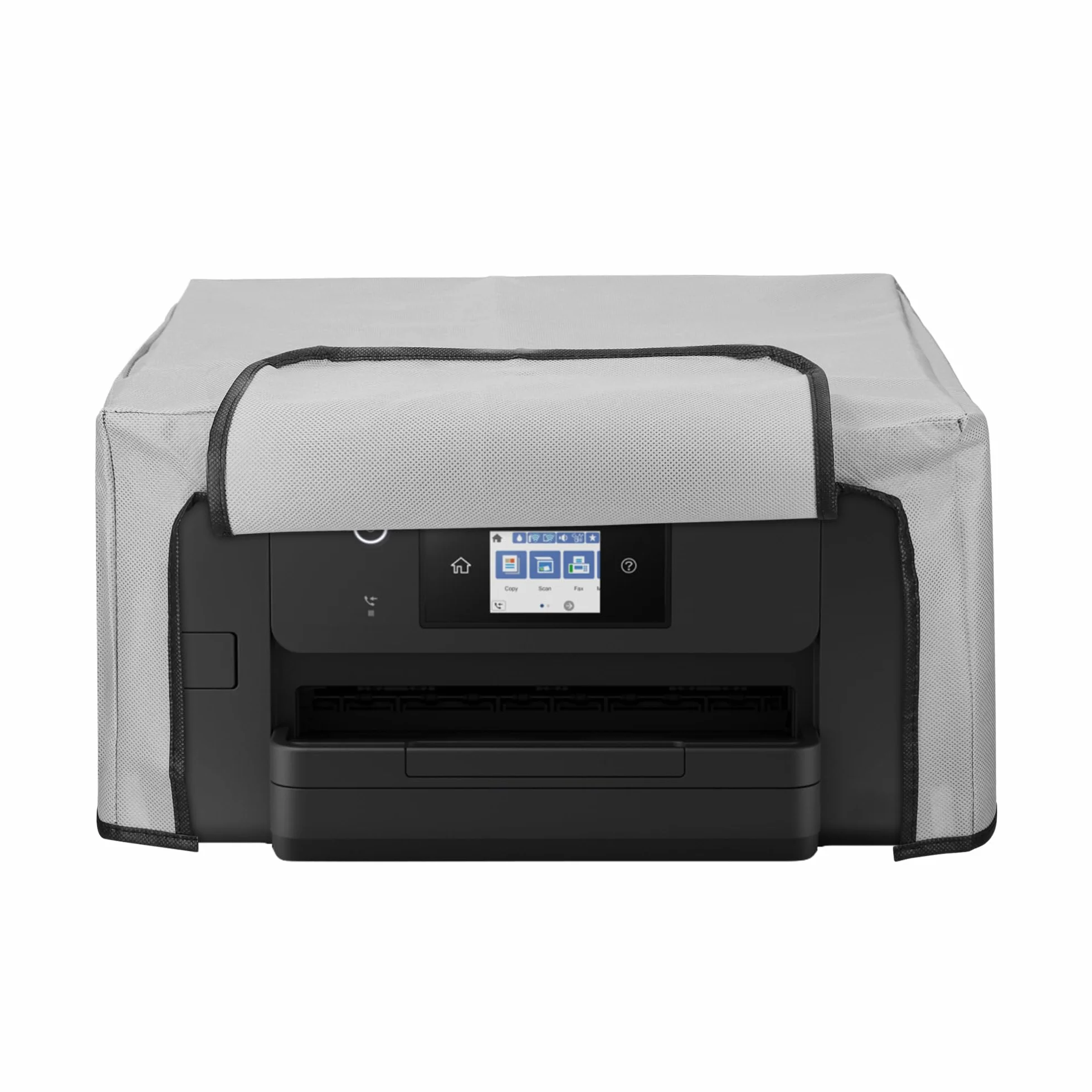 kwmobile Housse compatible Epson Workforce Pro WF-3820 protection imprimante gris clair