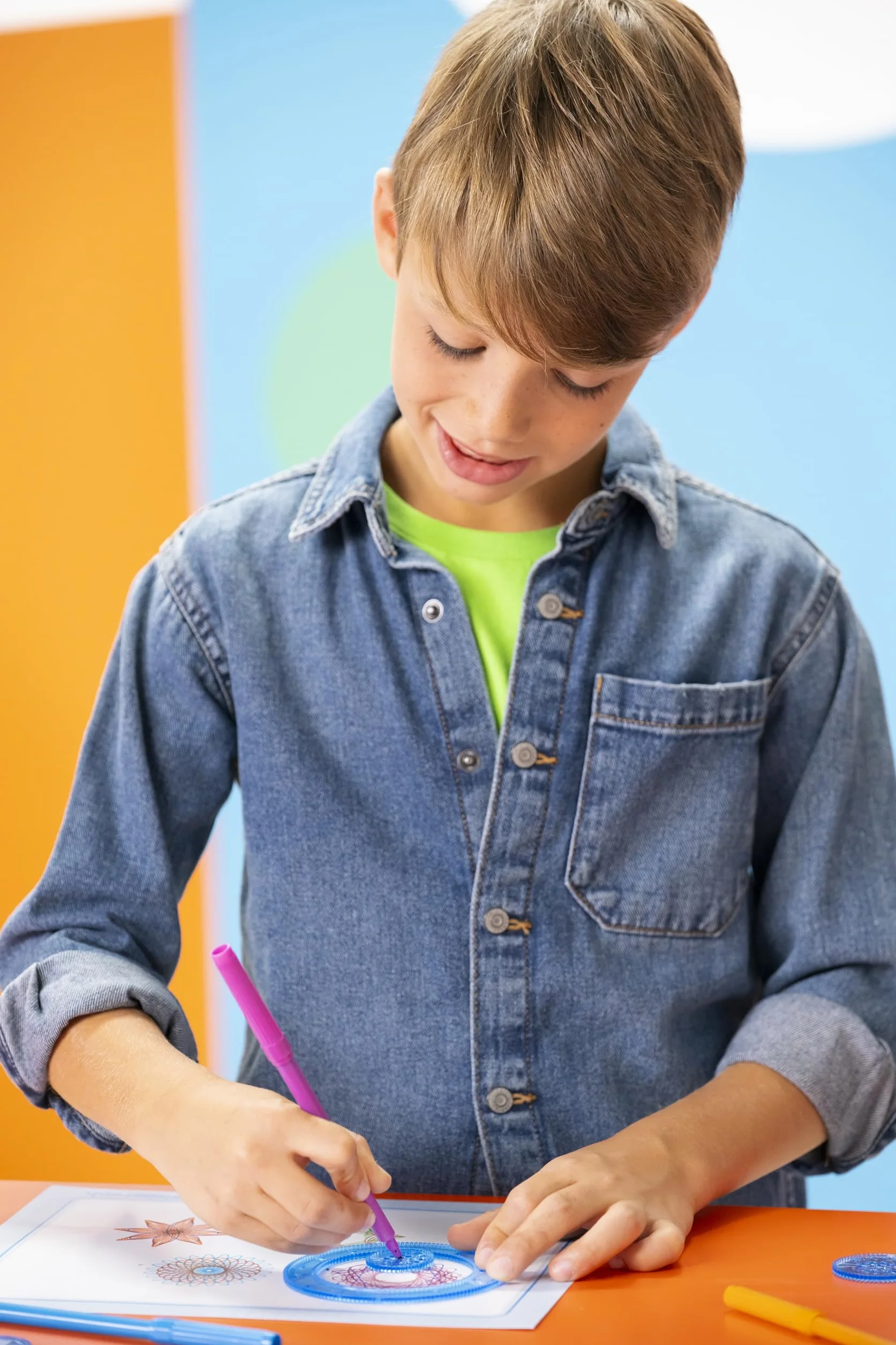 Spirograph Ensemble design - Dessins créatifs - À partir de 8 ans