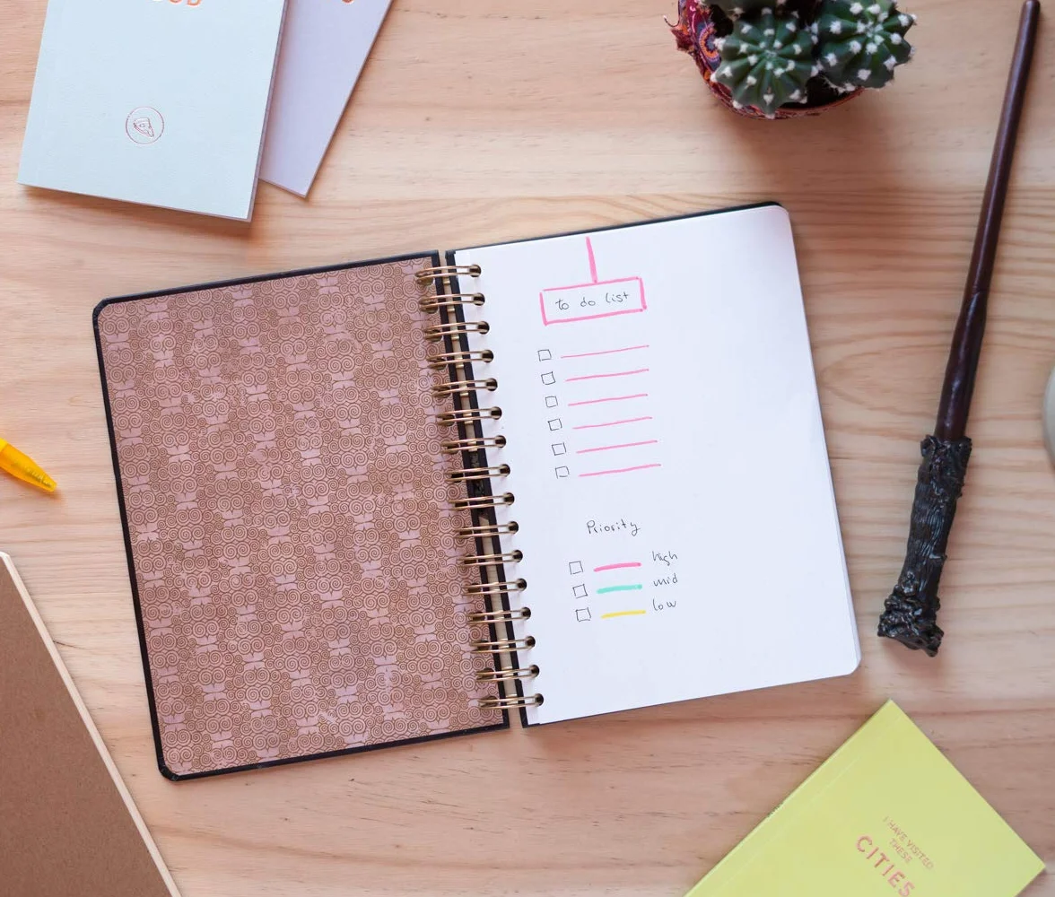 Grupo Erik Harry Potter Bullet Journal Pointillé Carnet A5 Spirale