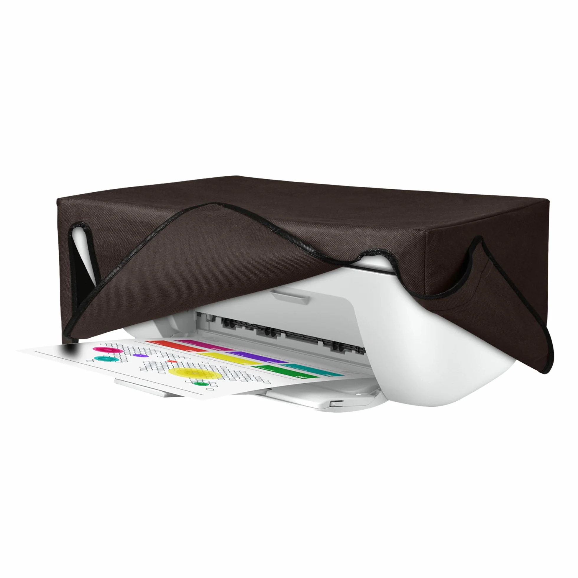 HP DeskJet 2755e Housse de protection kwmobile chocolat
