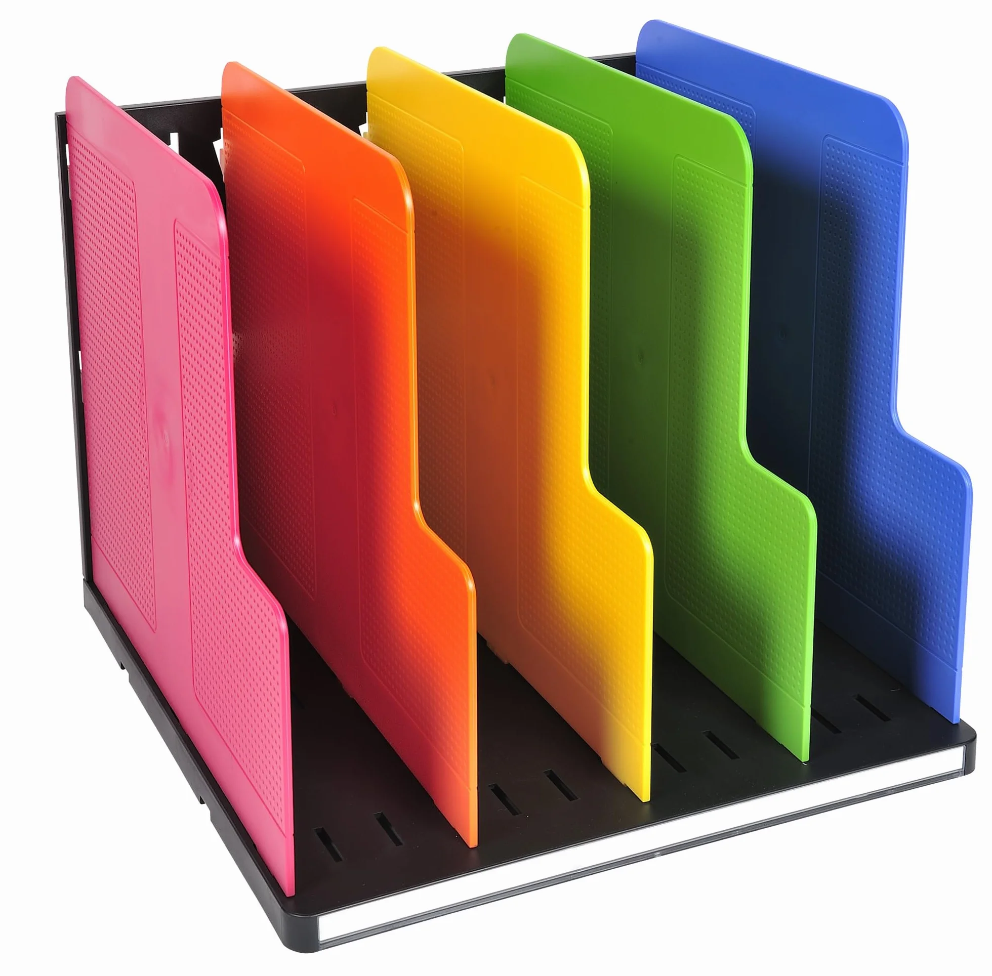 Exacompta Trieur vertical MODULOTOP 5 intercalaires A4+ 30x29x25,5 cm noir/arlequin