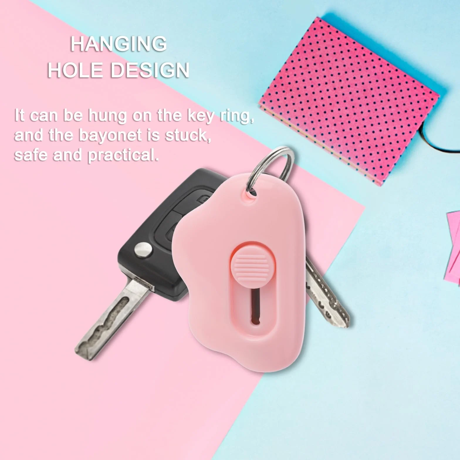 Ouligay 6 Pièces Couteau utilitaire rétractable Coupe-boîte de sécurité Ouvre-lettres