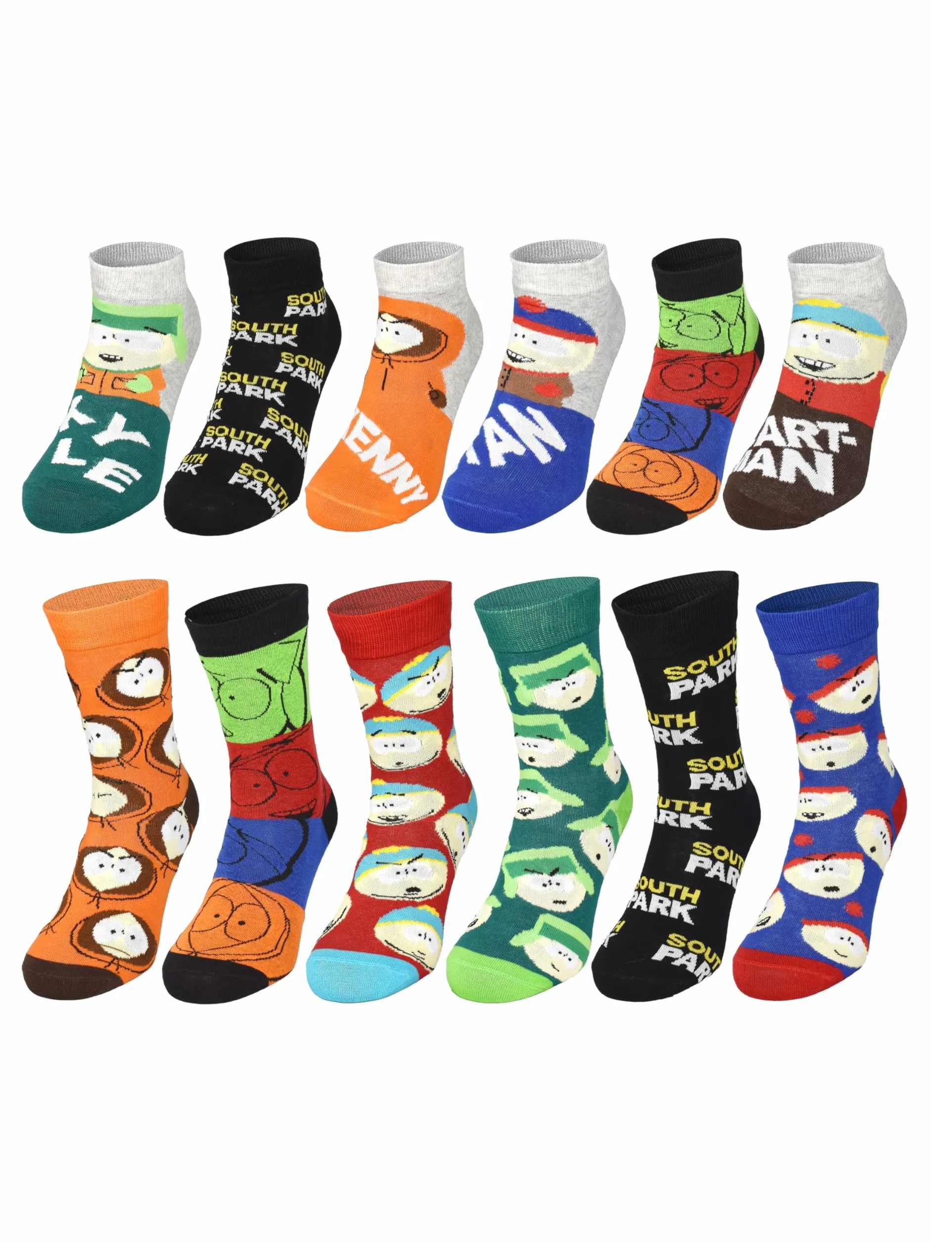 United Labels South Park calendrier de l’Avent chaussettes homme 40-45 12 paires