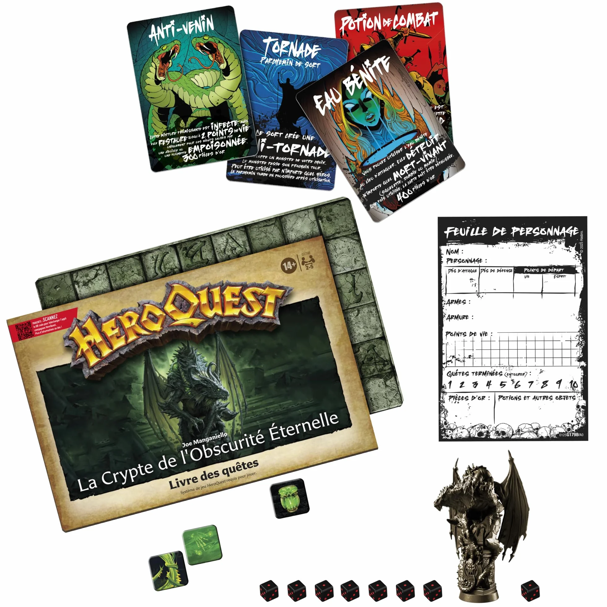 Avalon Hill HEROQUEST Crypt of Perpetual Darkness