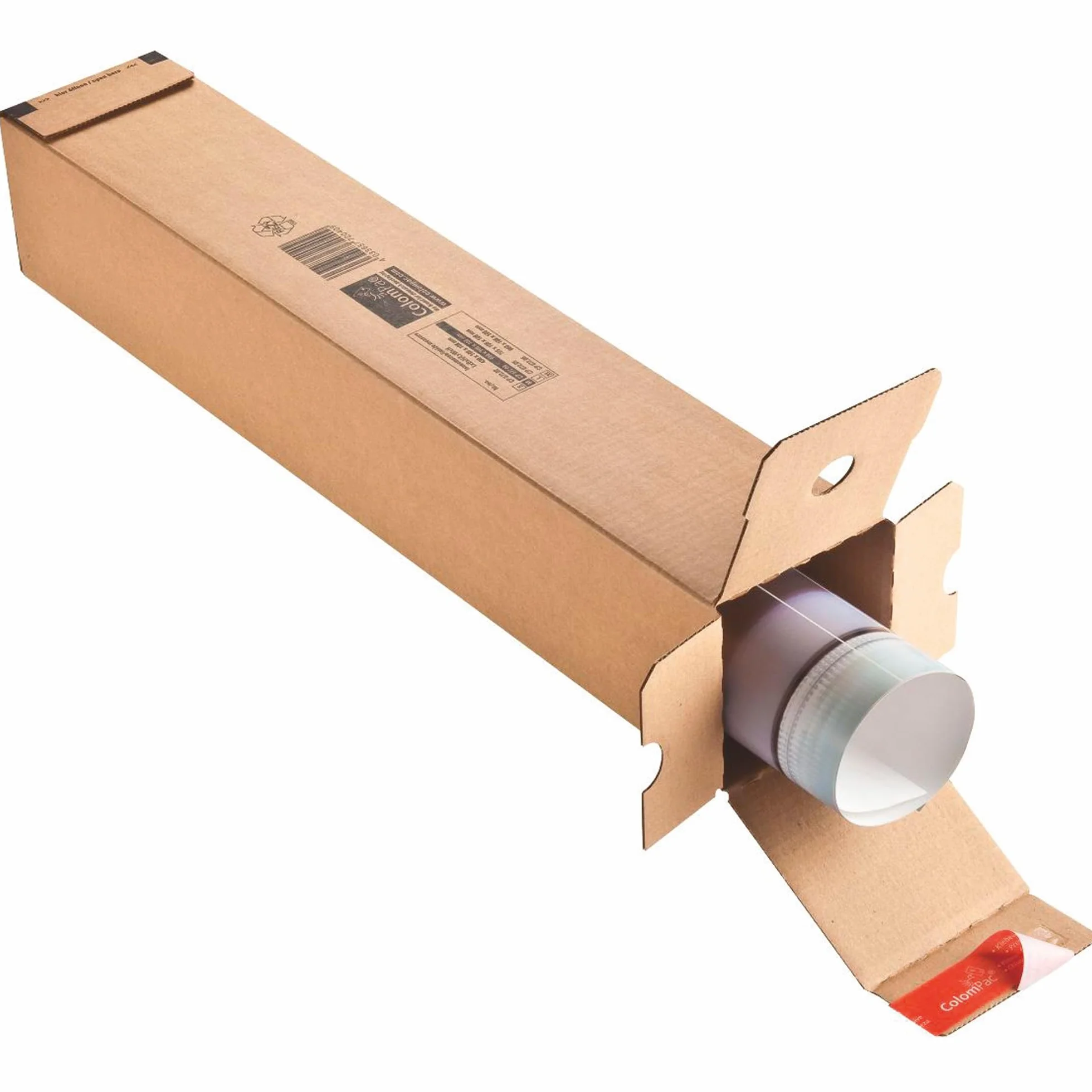 Colompac Boîte en tube pour expéditions 860 x 108 x 108 cm 10 unités