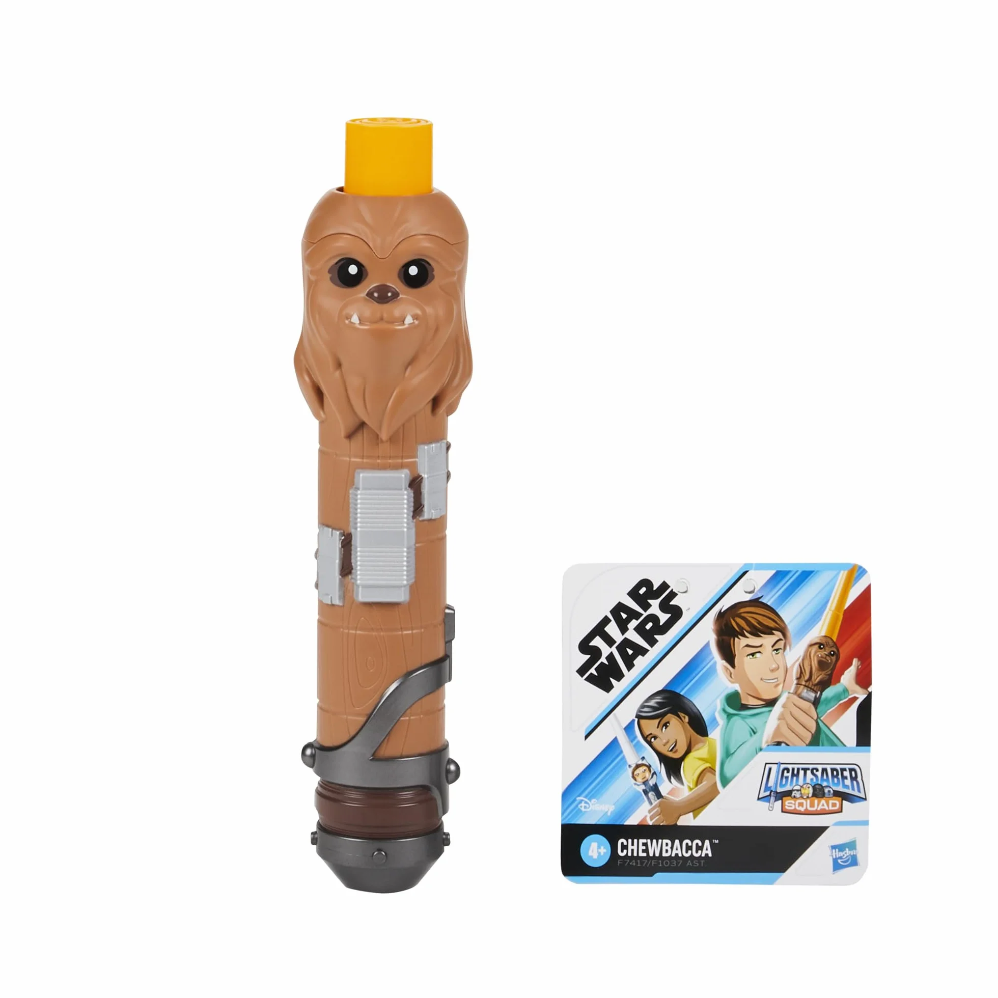 Star Wars Lightsaber Squad Chewbacca sabre laser extensible jaune jouets enfants