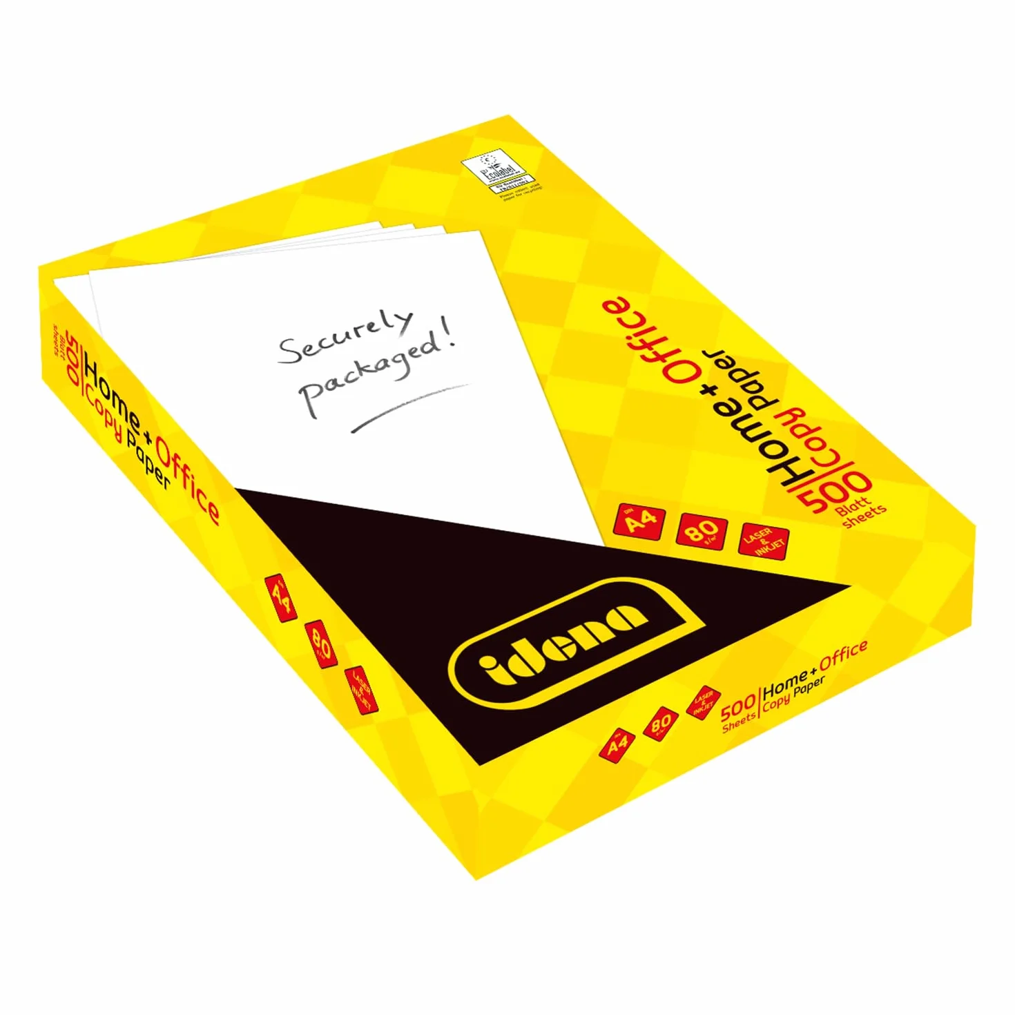 Idena 10548 Papier A4 80 g/m² Blanc 500 Feuilles Lot