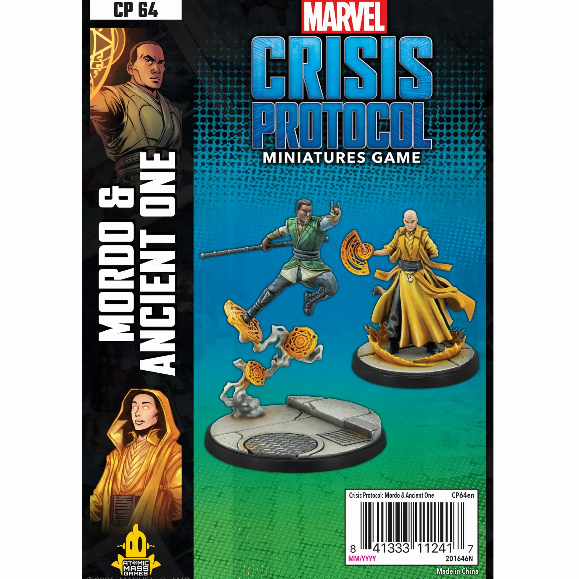Atomic Mass Games , Mordo & Ancient One, Miniatures Game, Ages 14+, 2 Players, 45 Minutes Playing Time, Multicolor, FFGCP64