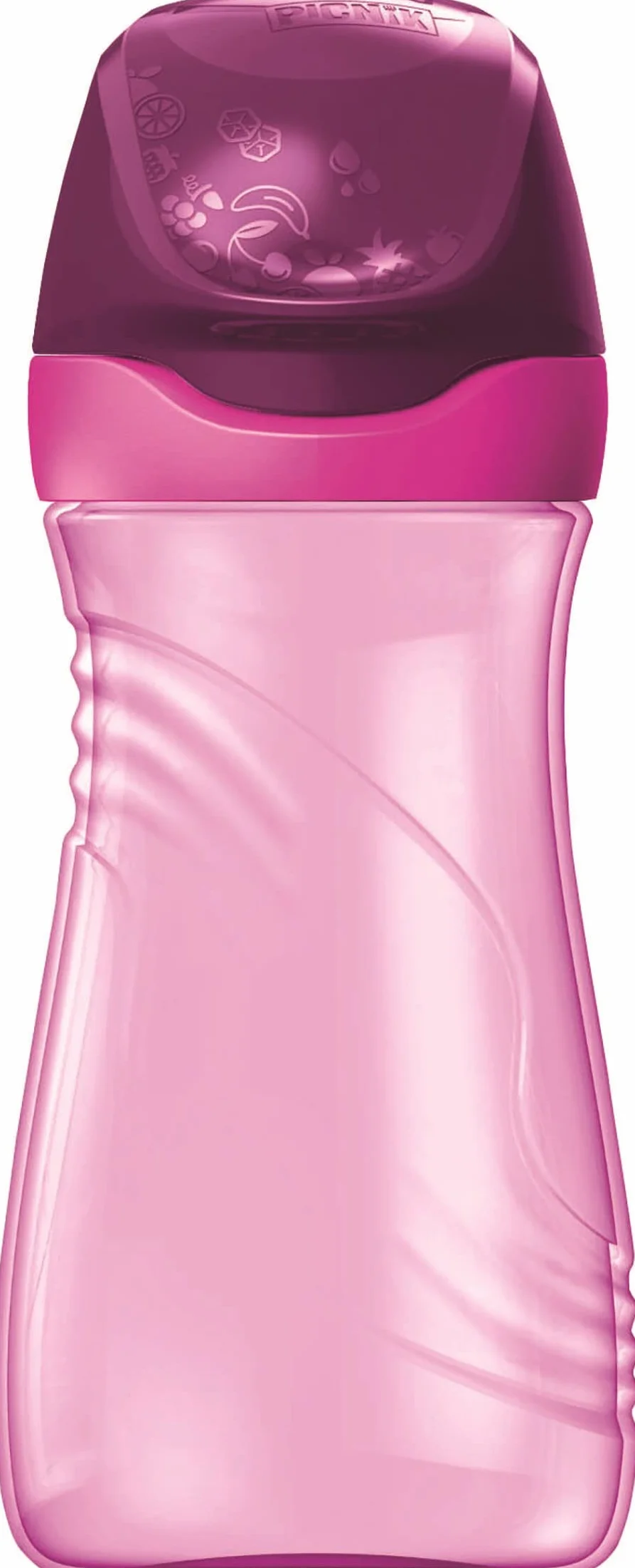 Maped Picnik Origins Gourde Enfants 430ml Rose Anti-Gouttes Etanche Sans BPA