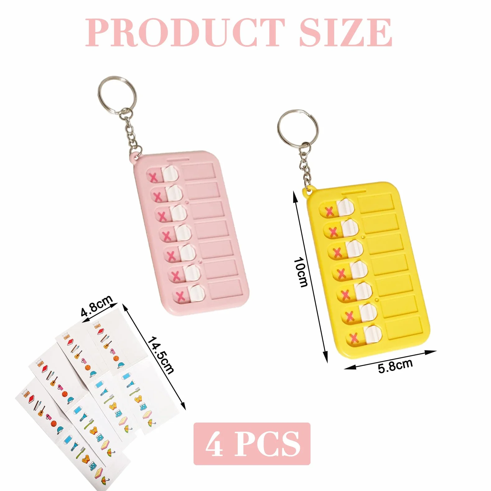 Tableau To Do List Réutilisable Amovible Organisation Familiale Routine Enfant Semainier 4 Pièces