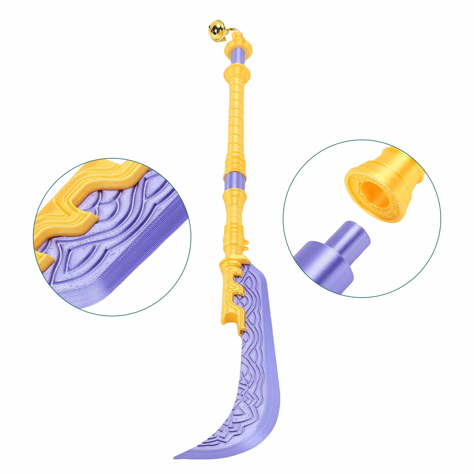 Ejoyous Mira's Sword Kpop Anime Hunters Épée de Cosplay Imprimée en 3D