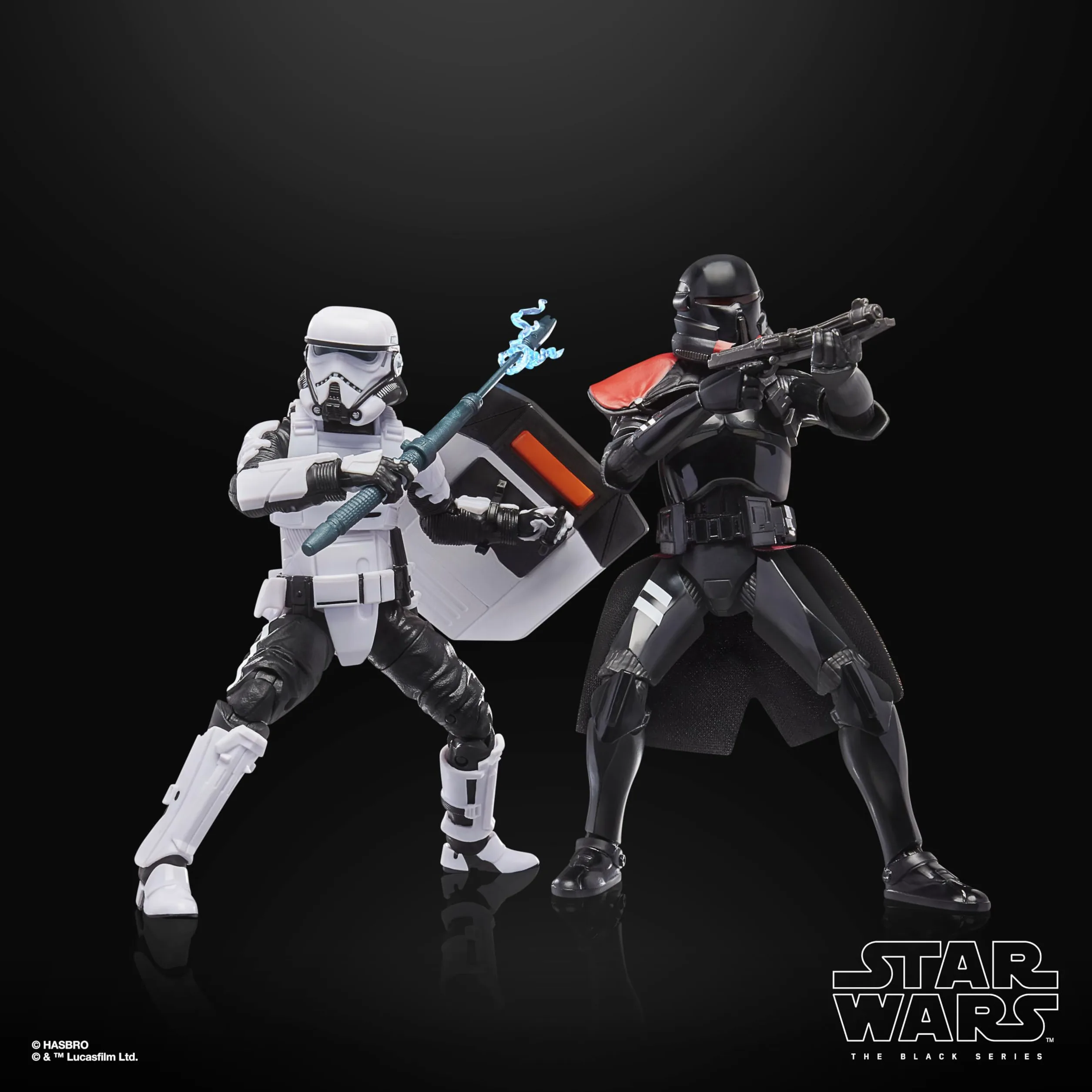 Star Wars The Black Series Gaming Greats Purge Trooper & Patrol Trooper, Star Wars Jedi : Survivor Lot de 2 figurines à collectionner 15,2 cm