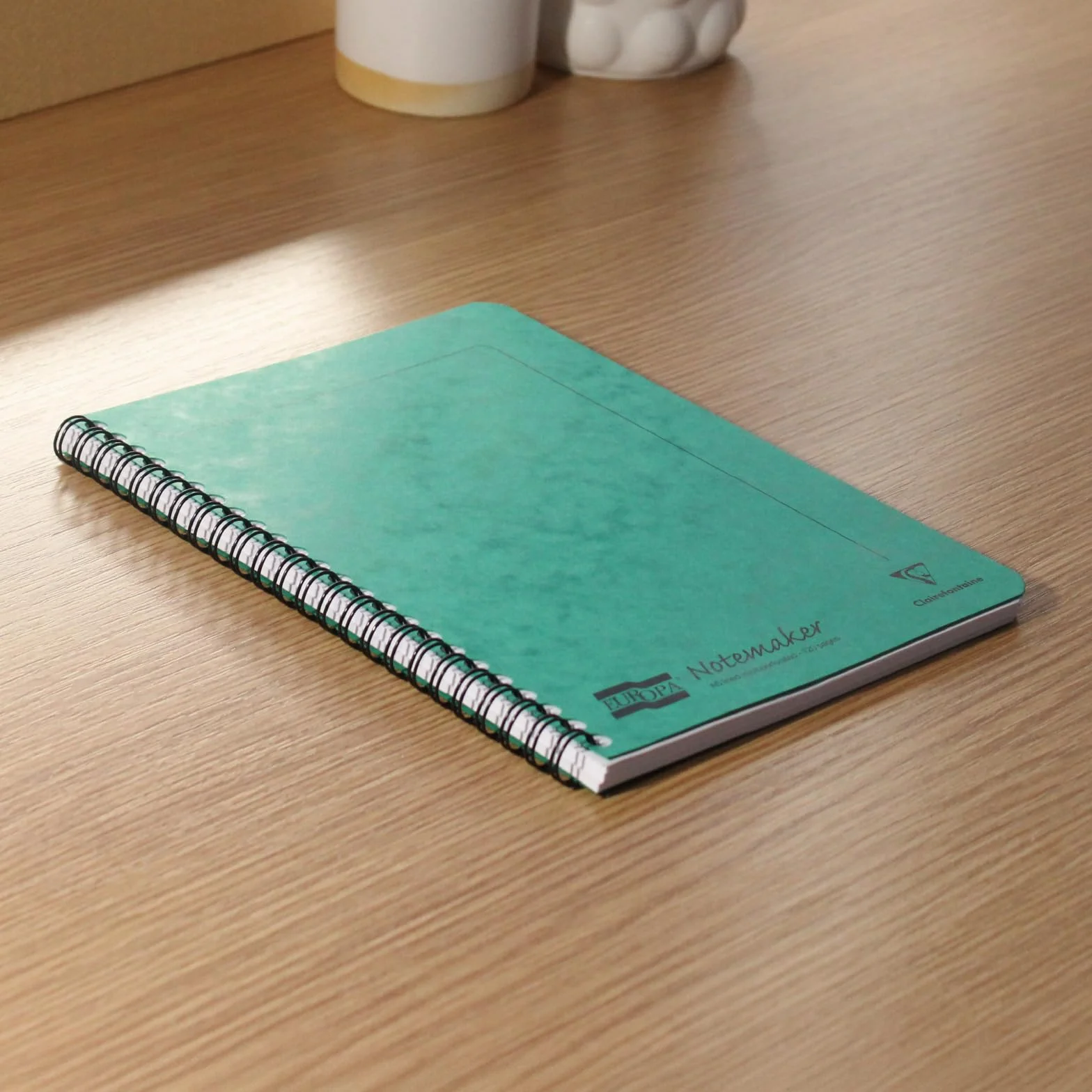 Clairefontaine 4850Z Cahiers à Spirale Notemakers Europa A5 14,8x21 cm 120 Pages Détachables Lignées Papier 90 g