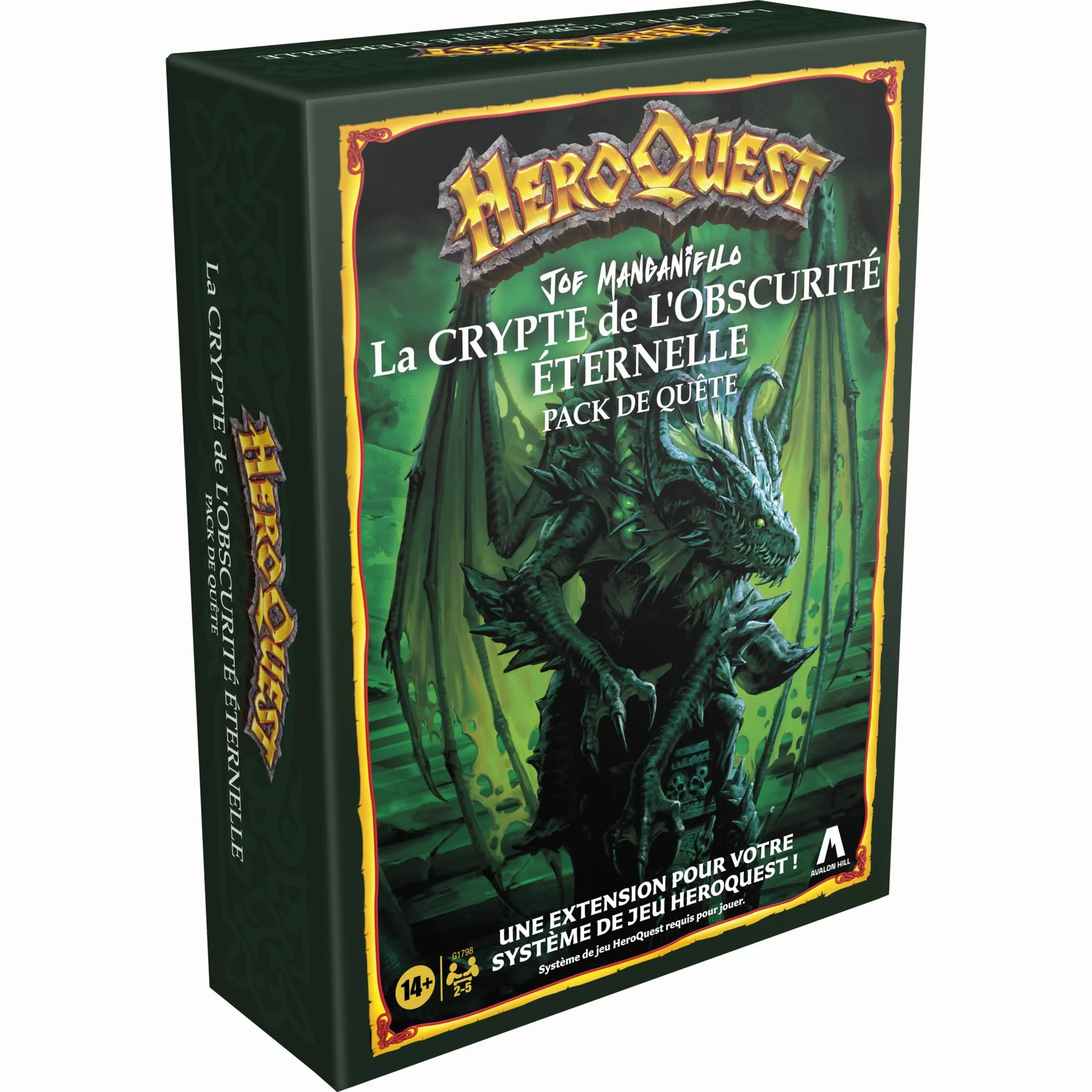 Avalon Hill HEROQUEST Crypt of Perpetual Darkness