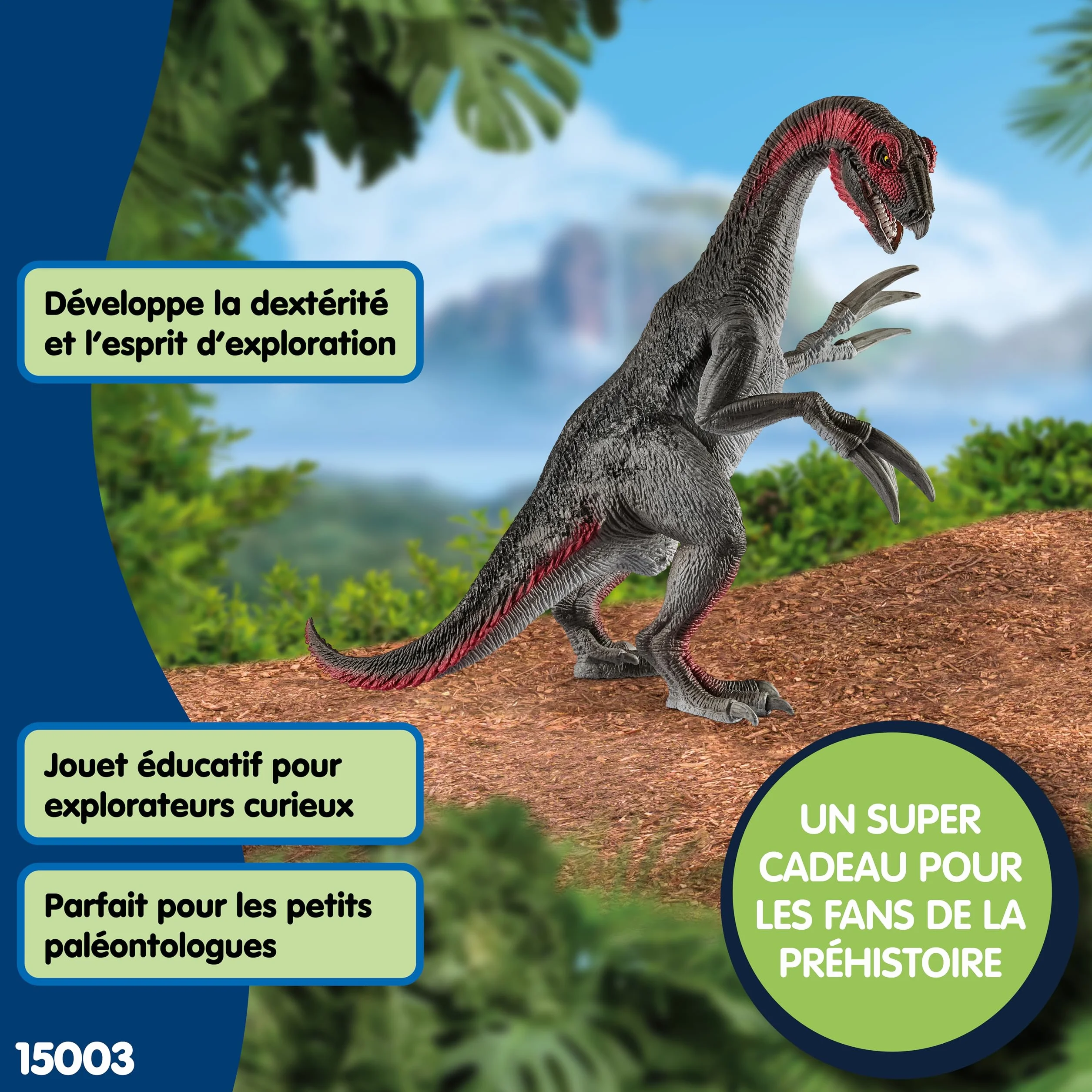 Schleich Dinosaure Thérizinosaure 15003 Figurine 14 x 20 x 20 cm