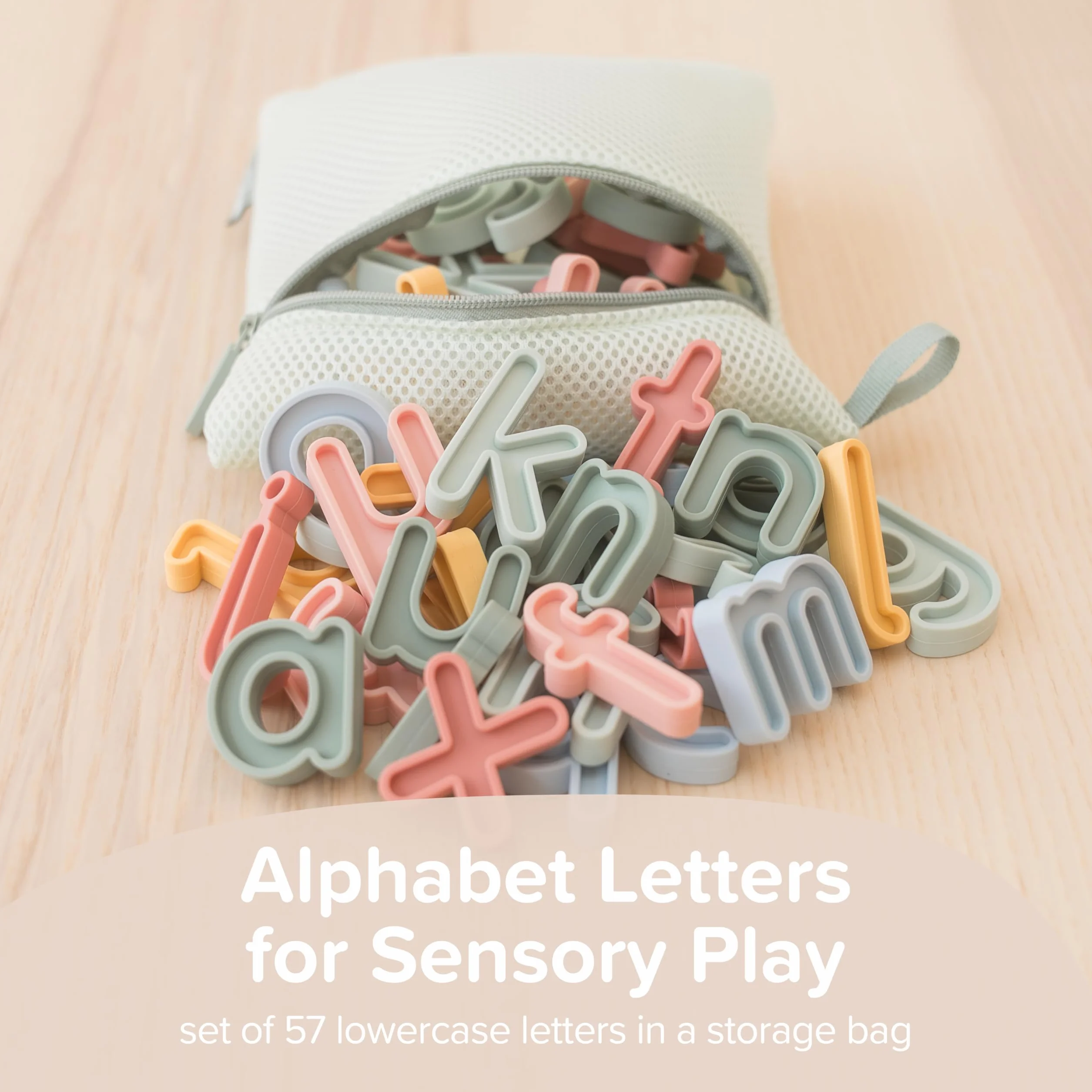 Inspire My Play Ensemble d'orthographe de Lettres Alphabet Enfants Jeu d'apprentissage 3 Ans sensoriel
