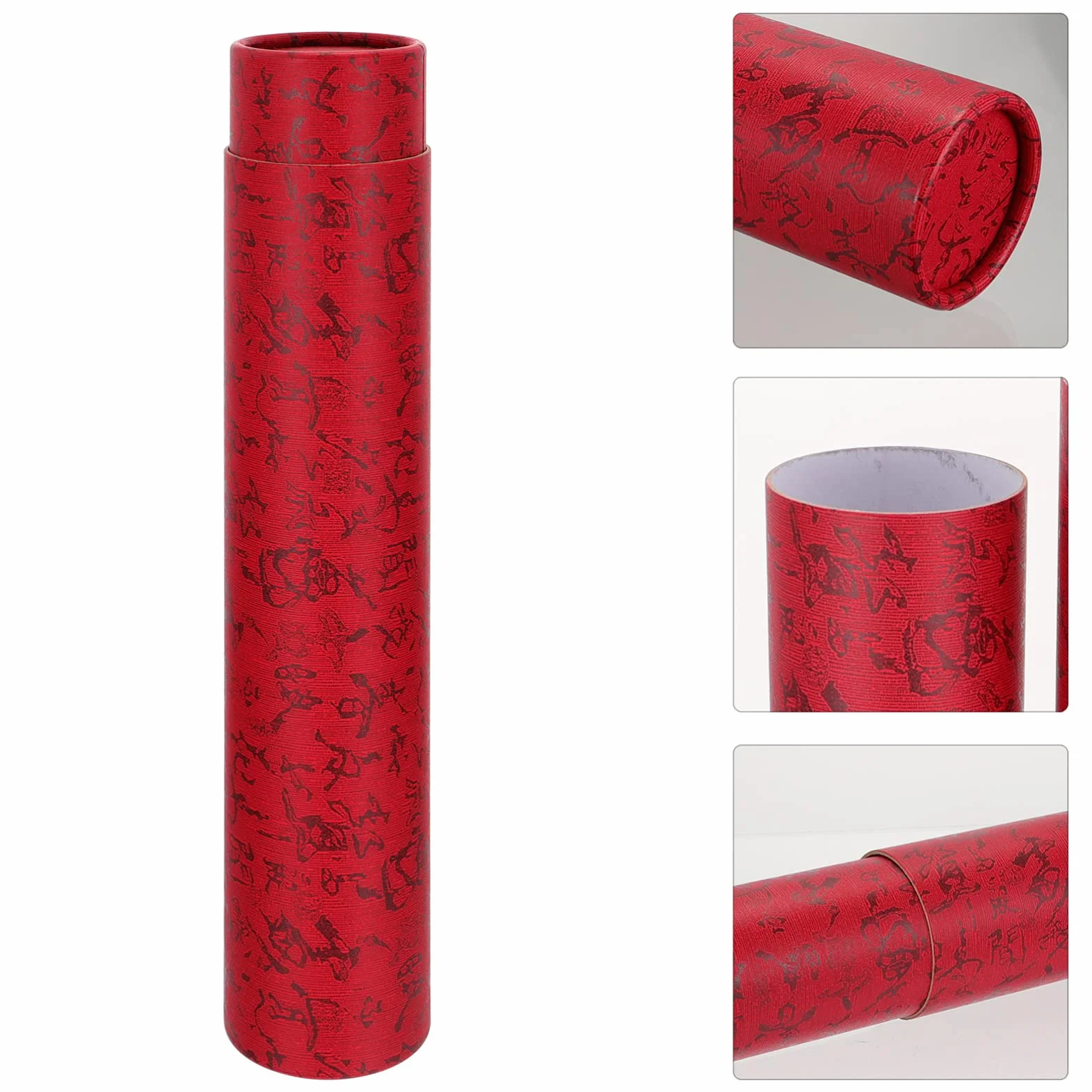 Healifty Tube de rangement télescopique pour affiches et documents Blueprints Posters Art Canne à pêche Étui en papier rigide