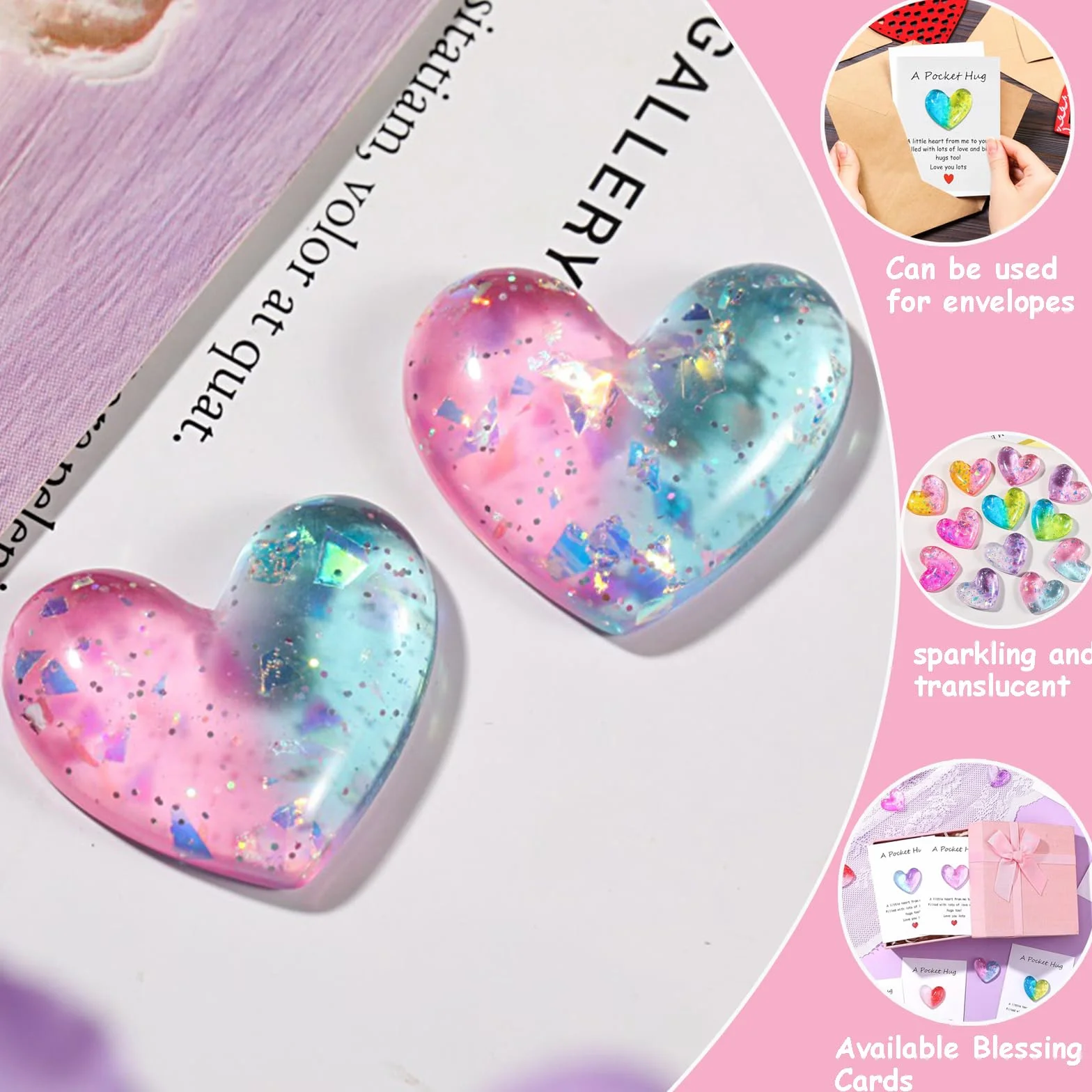 Pocket Hug Token Cœur Heart 12 pièces