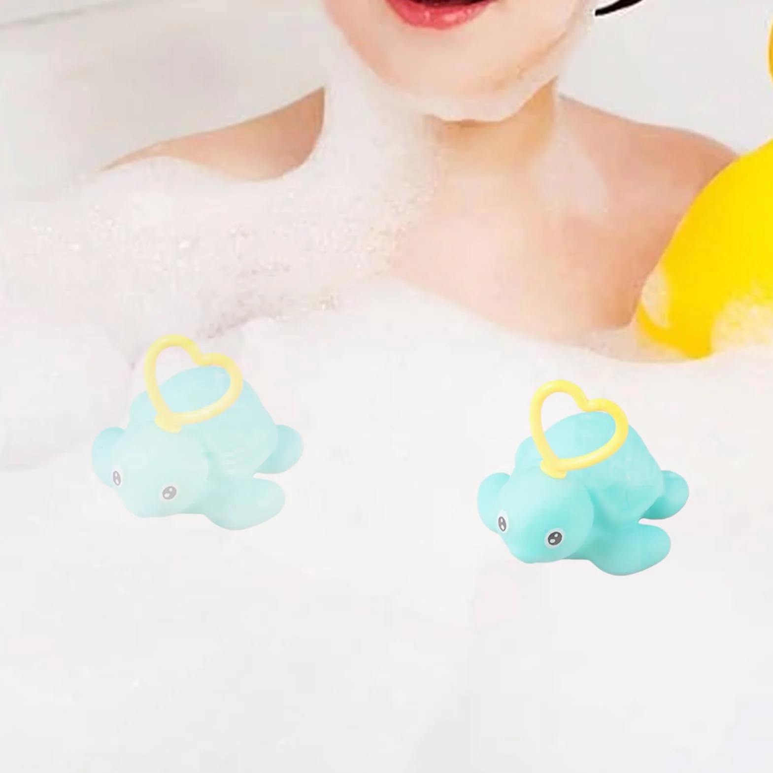 Jeu De Pêche Au Canard 20 Canards en Jaune Flottants Spongieux Développement Sensoriel