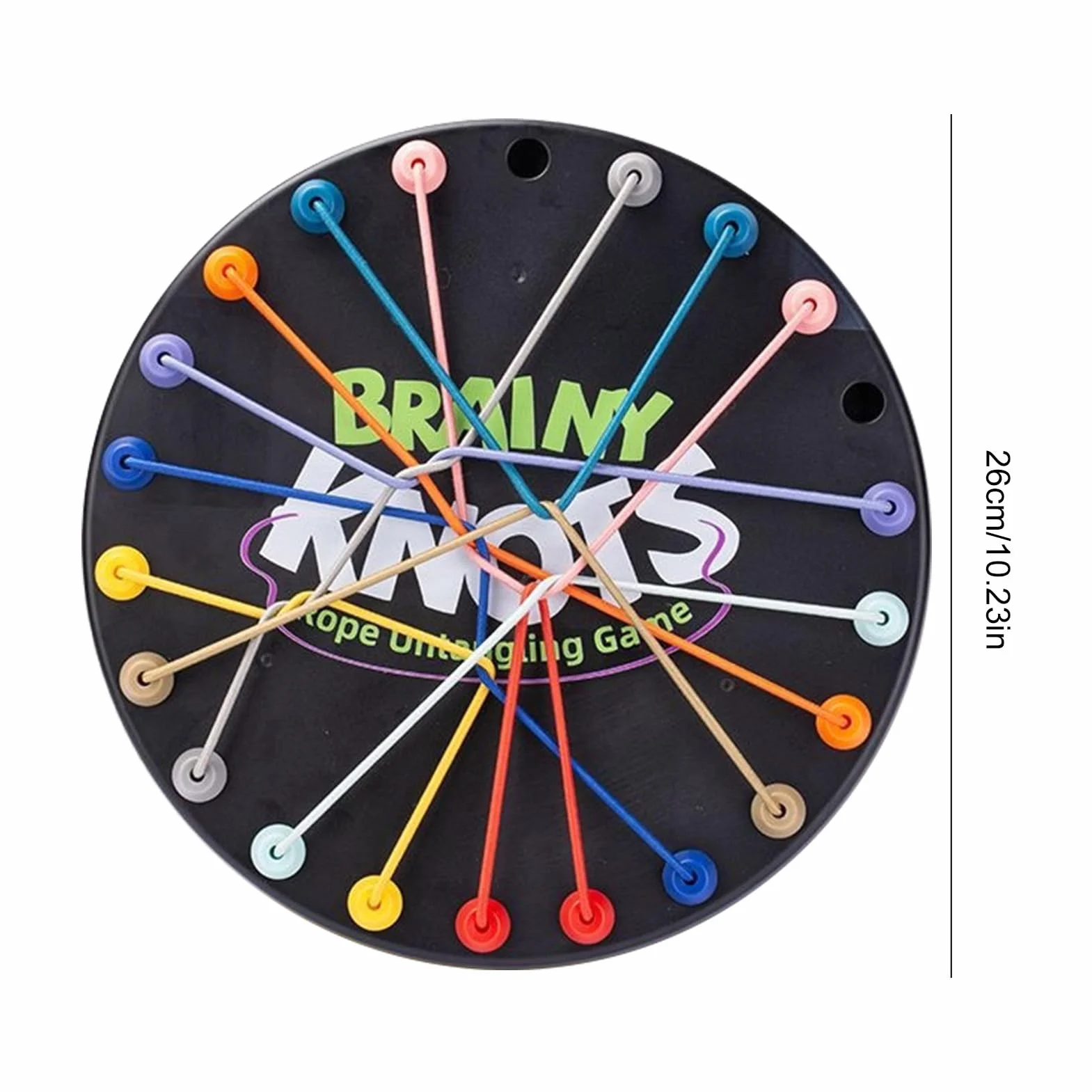 Brainy Knots Jeu De Puzzle De Corde, Stratégie Cérébrale À Cordes Torsadée, Jeux De Société De Puzzles Logiques