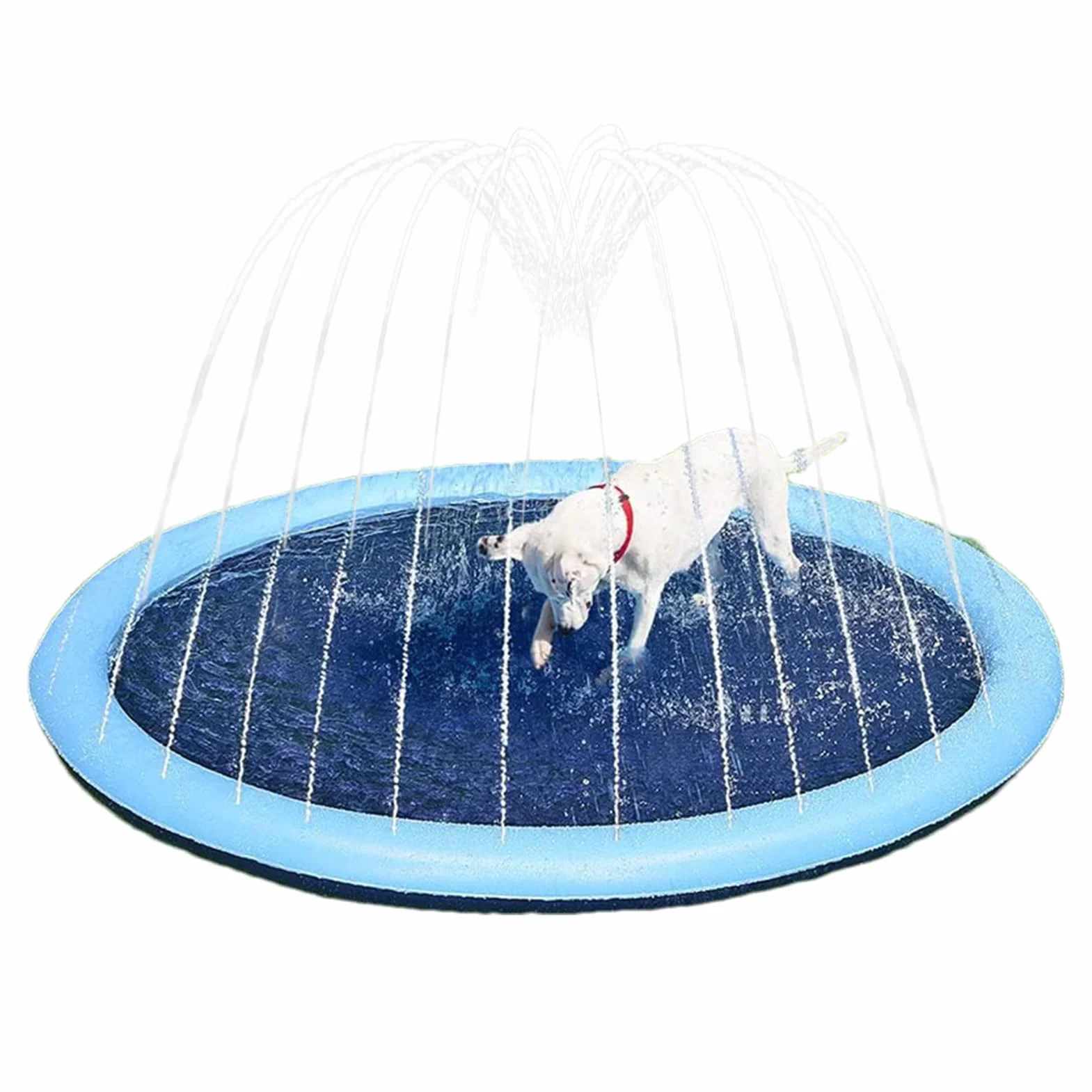 Tapis de Jeu Splash Pad Extérieur Non Glissant - Jouet de Piscine pour Garçons Filles
