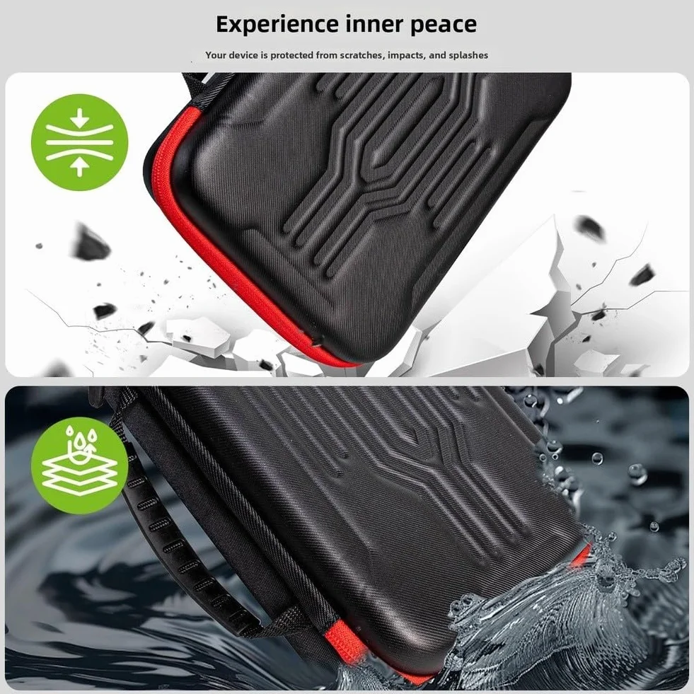 Étui de transport EVA résistant à l'eau pour enregistreur vocal ZOOM H1 H2N H4N H5 H6 F8 Q8