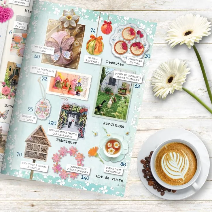 Daphne's Diary Magazine #4 2026 (Français) | Magazine créatif | 128 pages