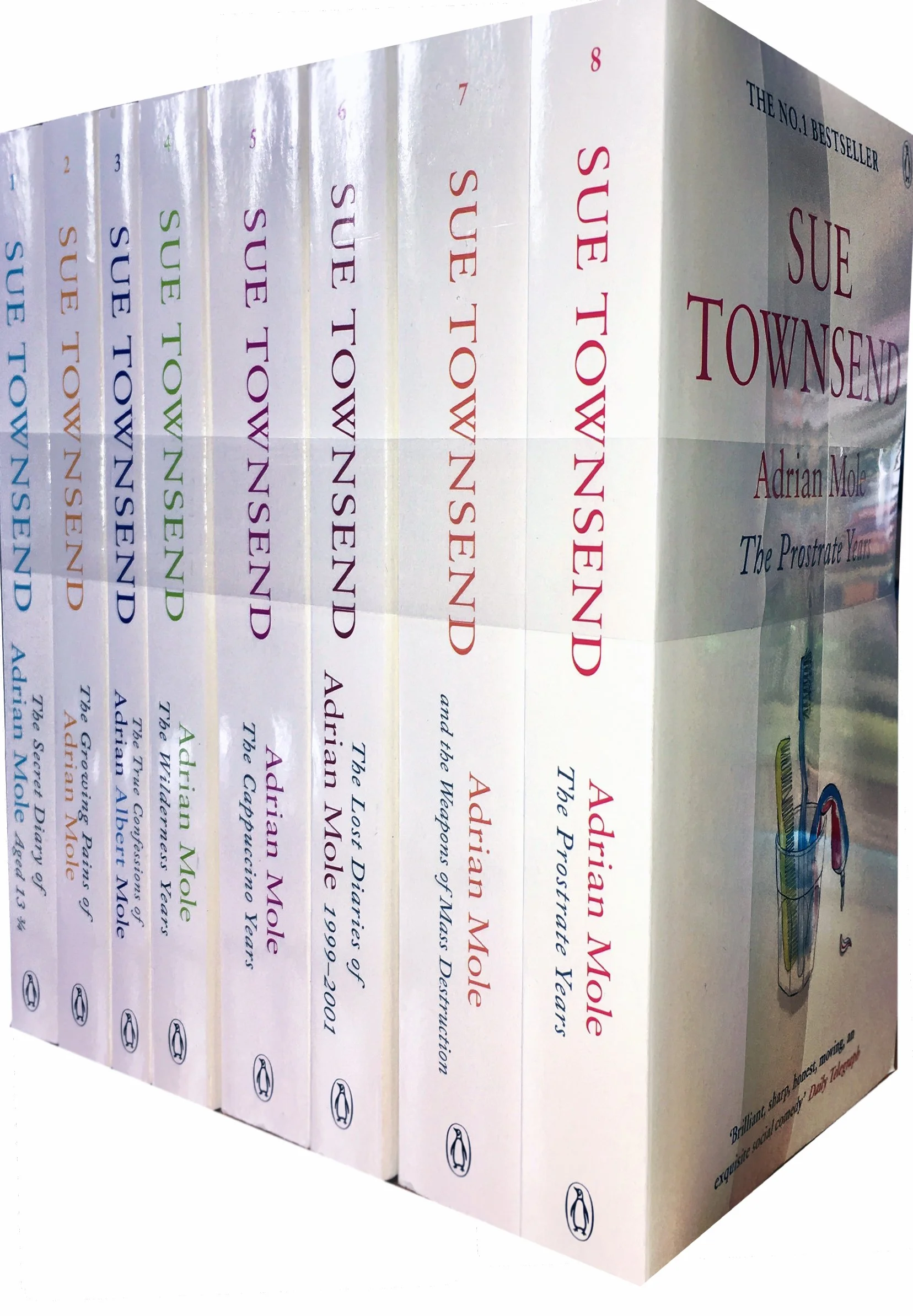 Adrian Mole Pack 7 Books Collection