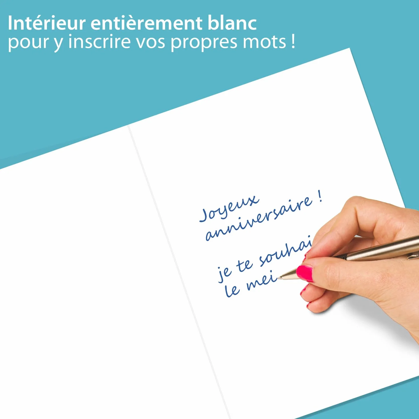 Carte Anniversaire 18 Ans Design Original Journal Année 2008 Format A5 Avec Enveloppe