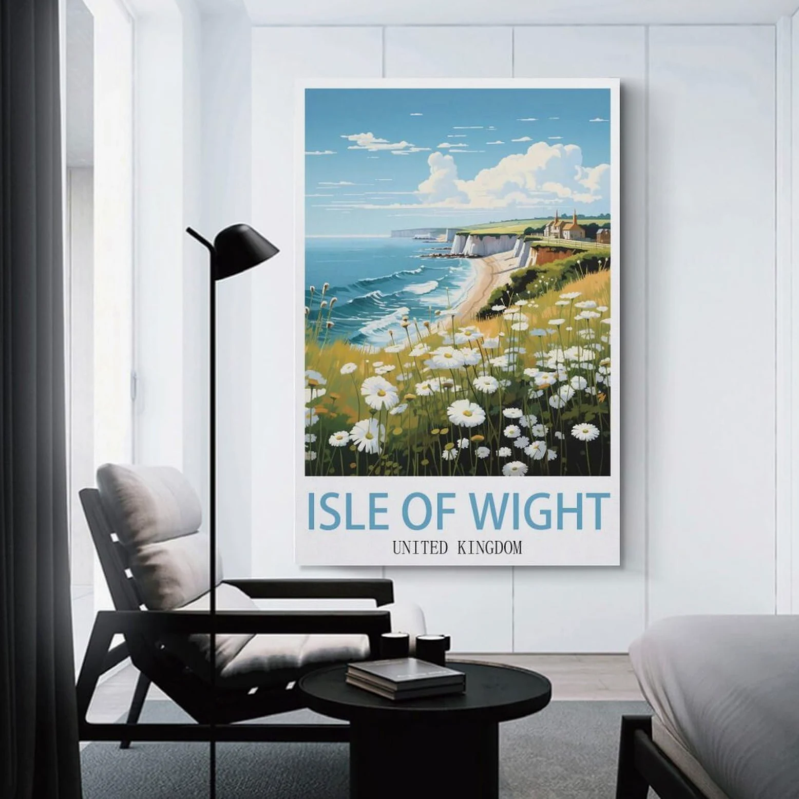 Casse-têtes pour Adultes 2000, Île de Wights Falaise de Papier, Casse-têtes adaptés aux Adultes, Enfants et familles, Jeux de réflexion 100x70cm