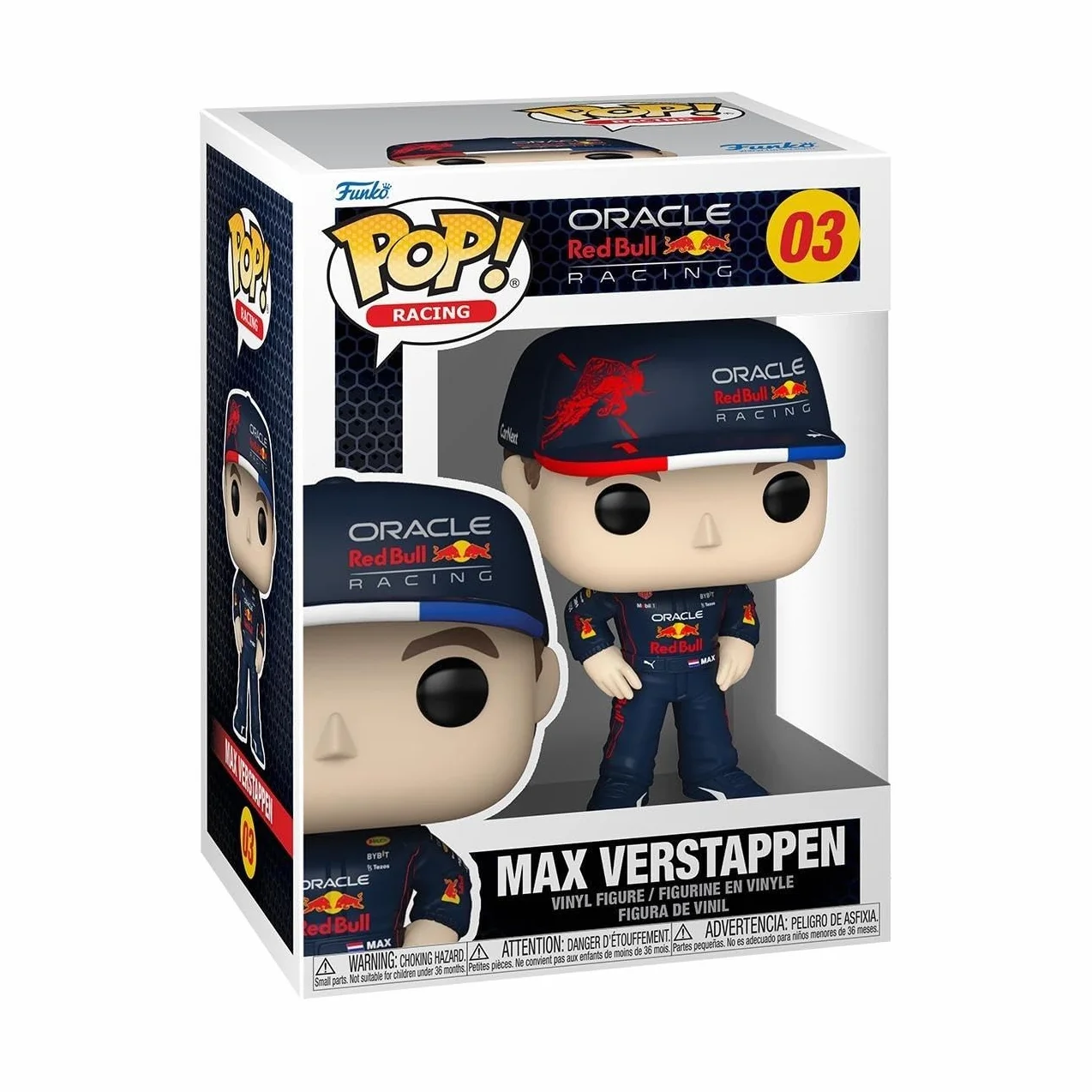 Funko Pop! Racing: Max Verstappen - Red Bull Racing Figurine en Vinyle de Collection