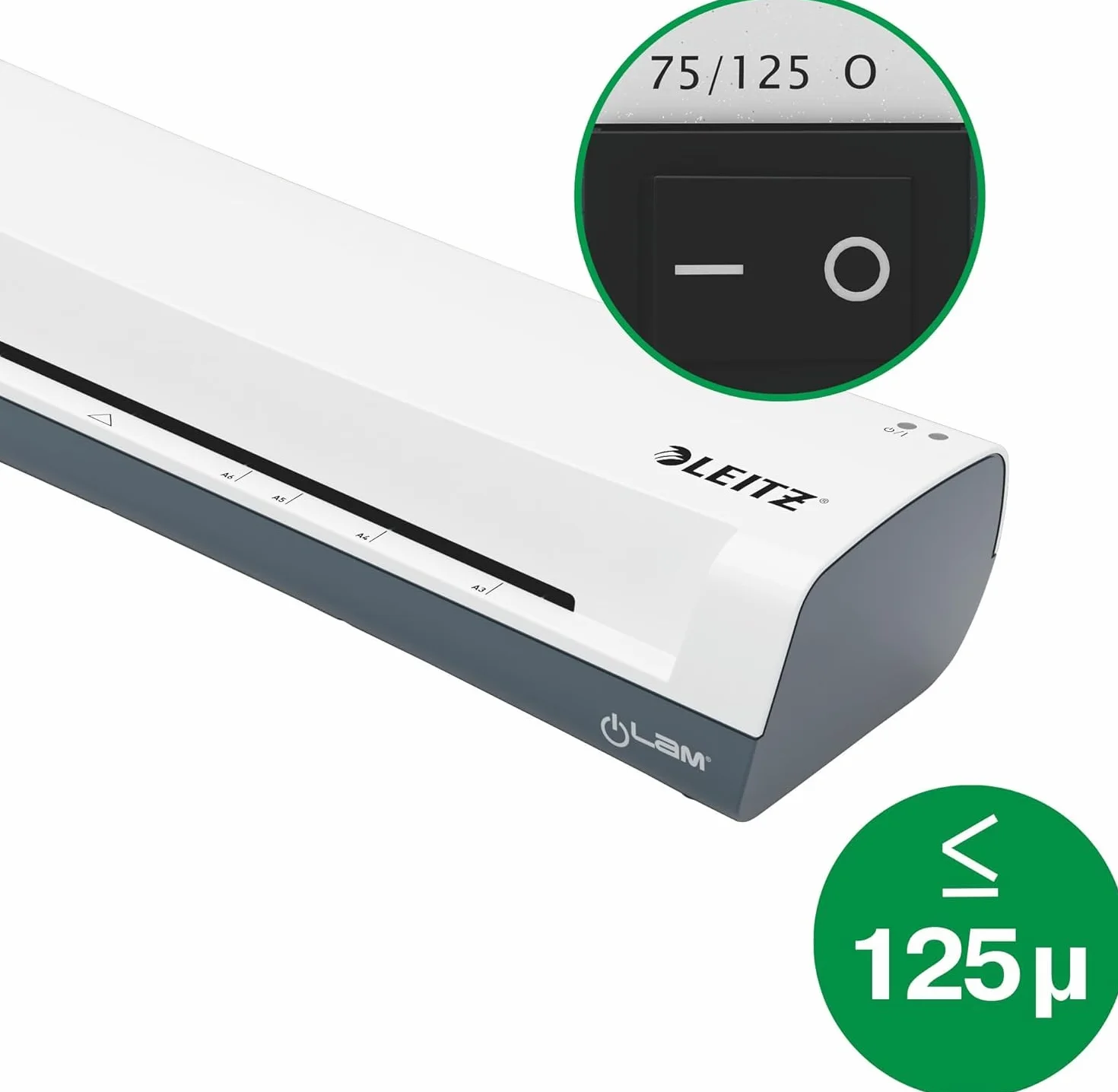Leitz iLAM Home Plastifieuse A4 75-125 Microns Blanc