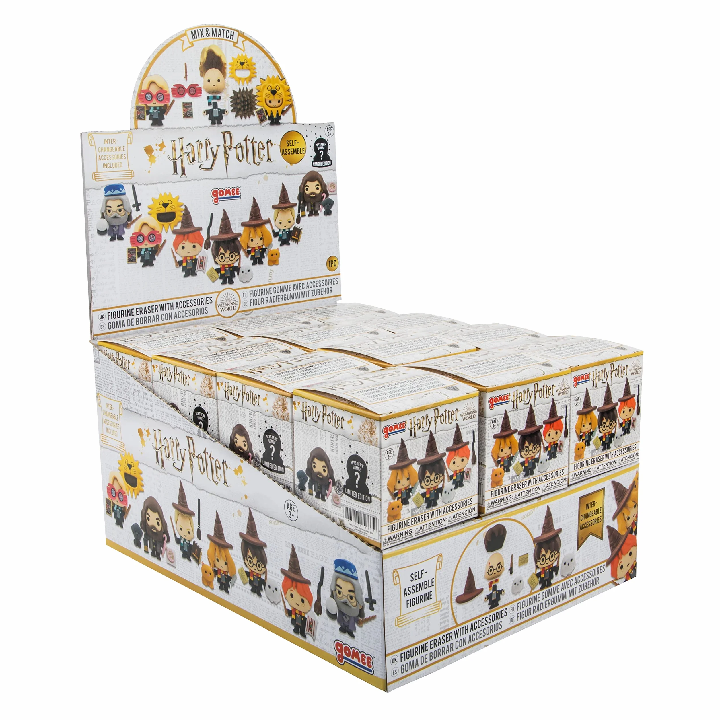Harry Potter Gomee Figurine Boîte Mystère 24 Pièces