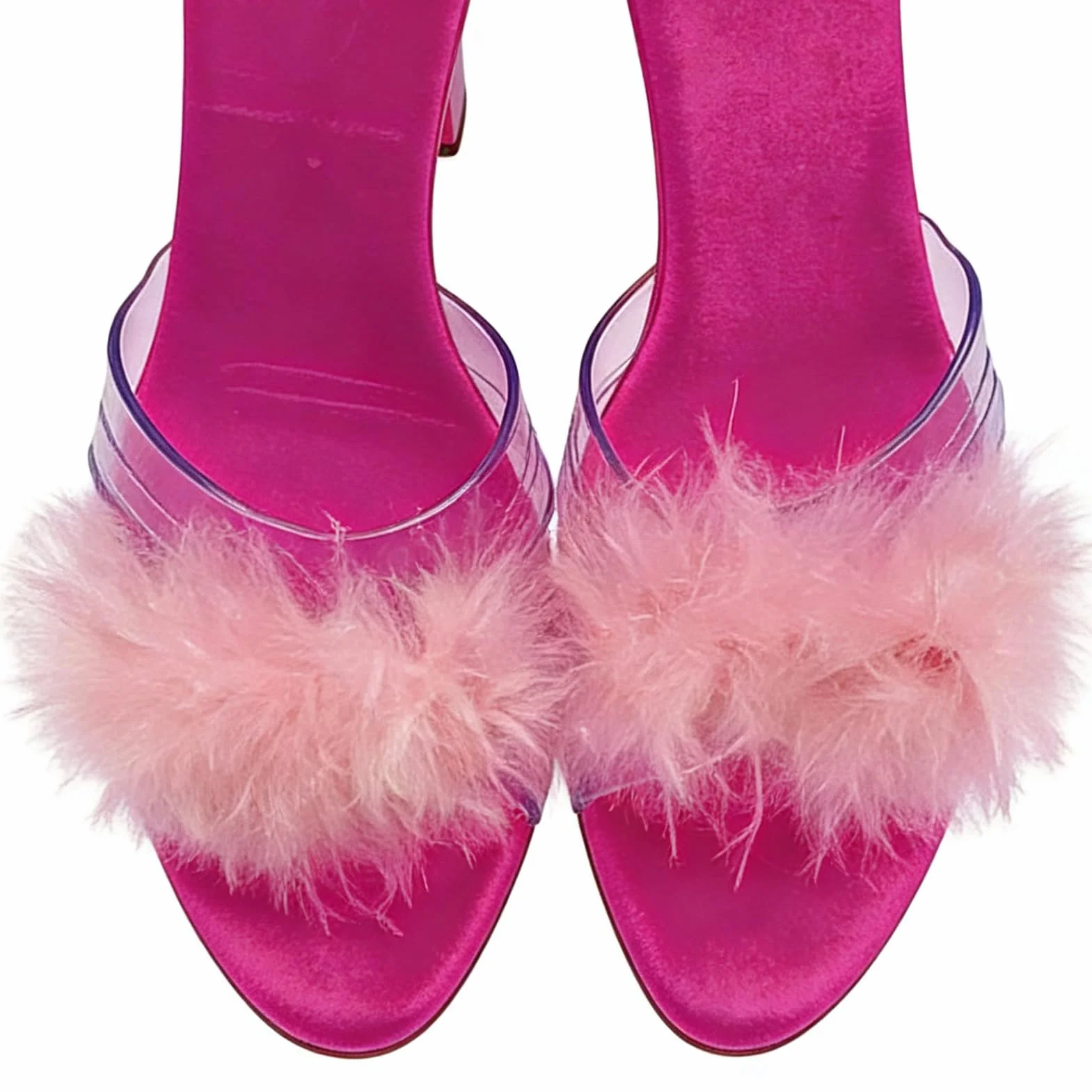 Talons habillés pour filles PP léger 18,5x4,5 cm Chaussures de princesse semelle antidérapante jeu de rôle vêtements de fête