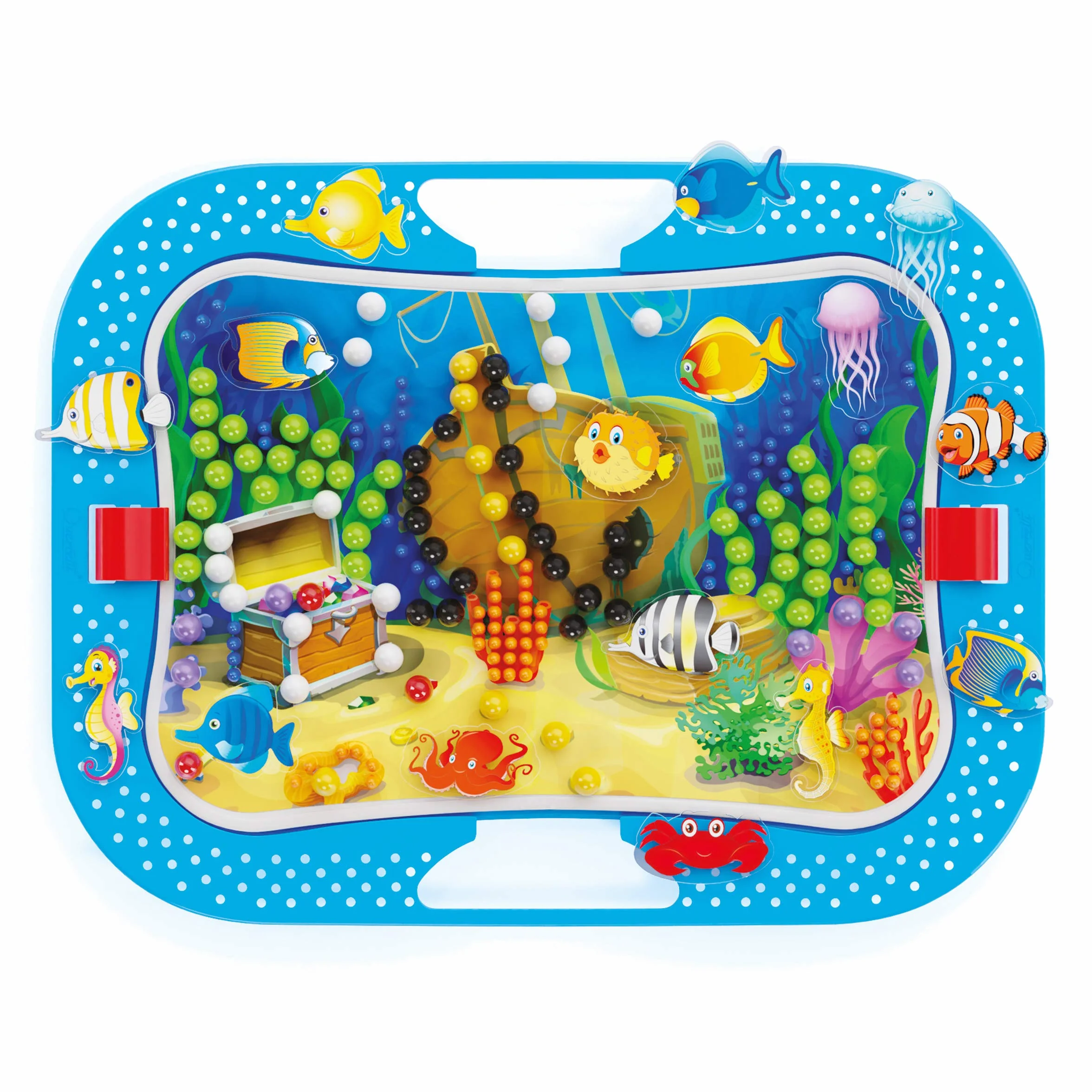 Quercetti Ocean Fun Fish & Pegs Jeux éducatifs mosaïque Enfant