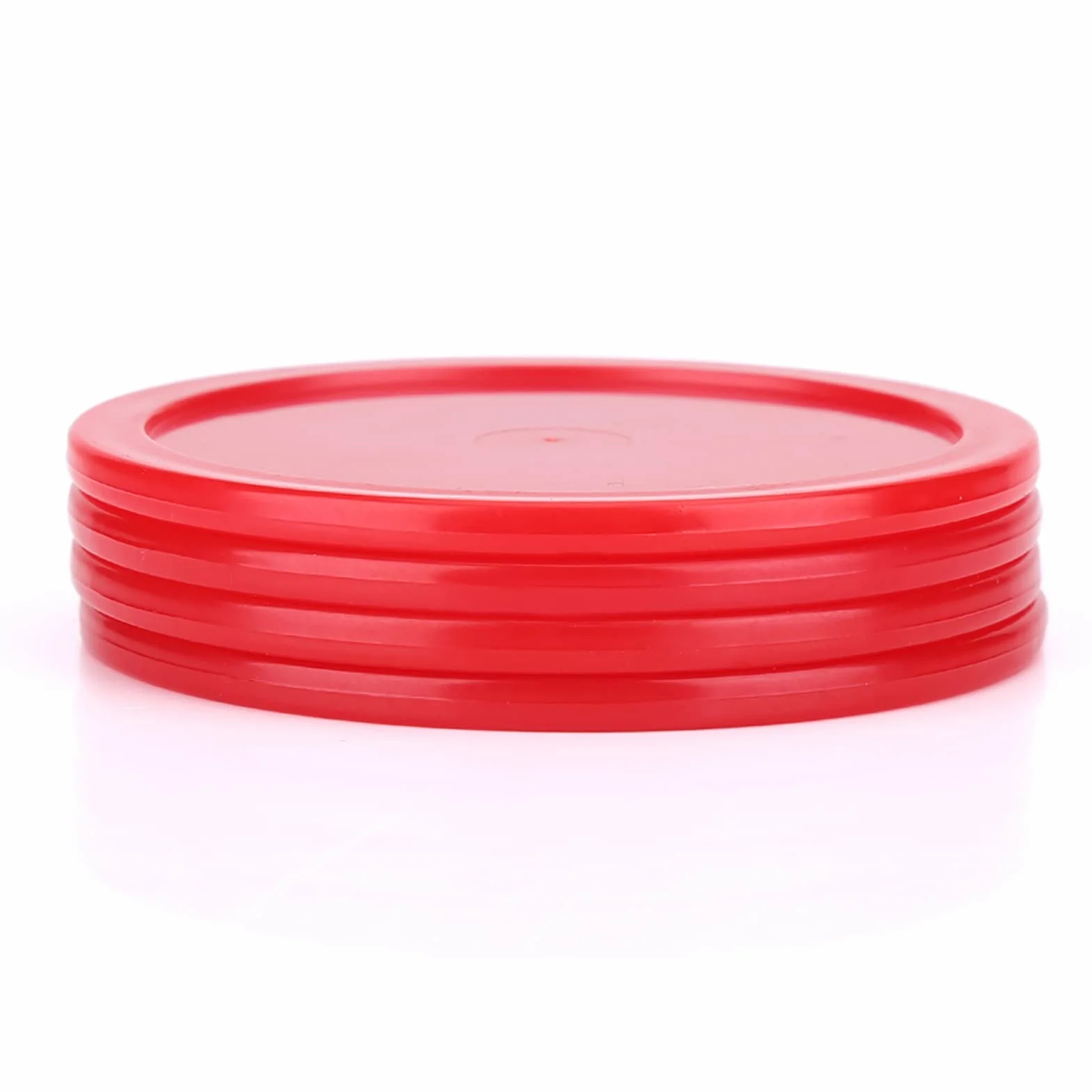 Socobeta Accessoires Hockey sur Glace Ensemble Rondelles Poussoirs Plastique Léger Gardiens But Jeu Table Large 96mm