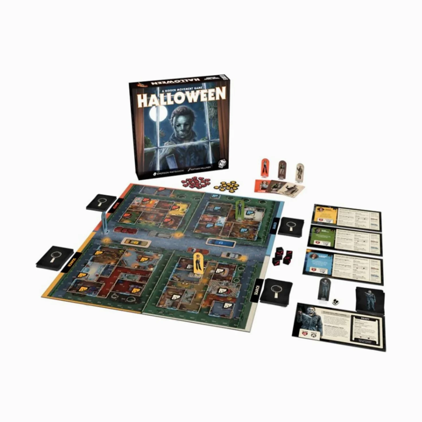 Trick Or Treat Studios Jeu de société d'Halloween pour 2 joueurs et plus