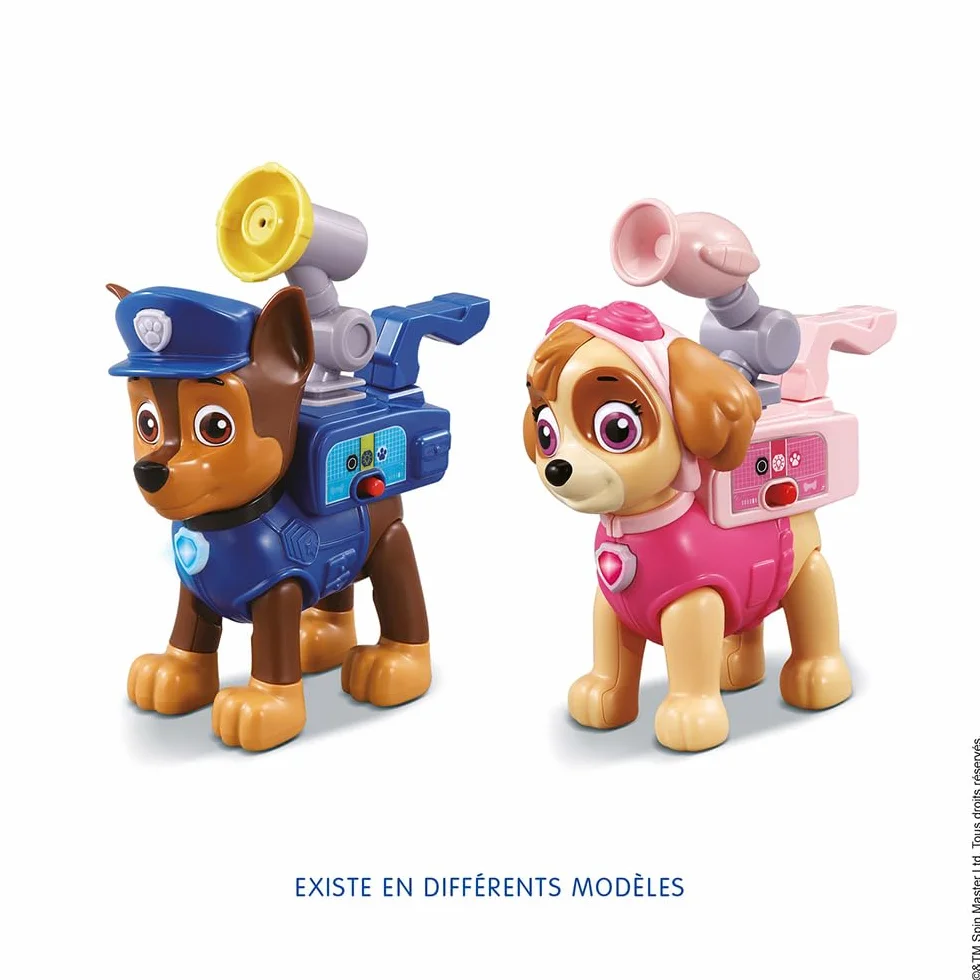 VTech Pat' Patrouille Stella Interactive Mission Sauvetage Figurine 16 cm Chien Interactif Jouet Paw Patrol Cadeau Enfant 3-7 Ans Français