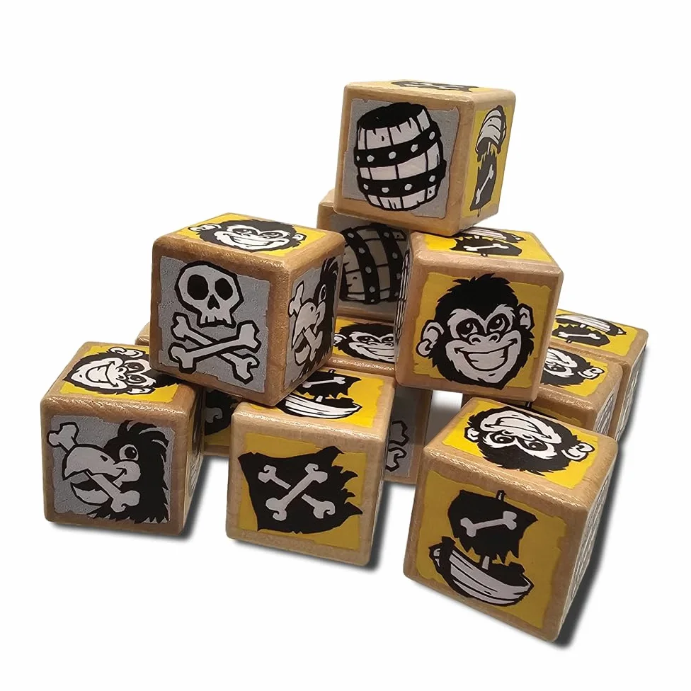 Steve Jackson Games | Brigand's Bluff | Jeu De Dés, Bluff Pirate Et Déduction | 4-6 Joueurs | 30 Minutes