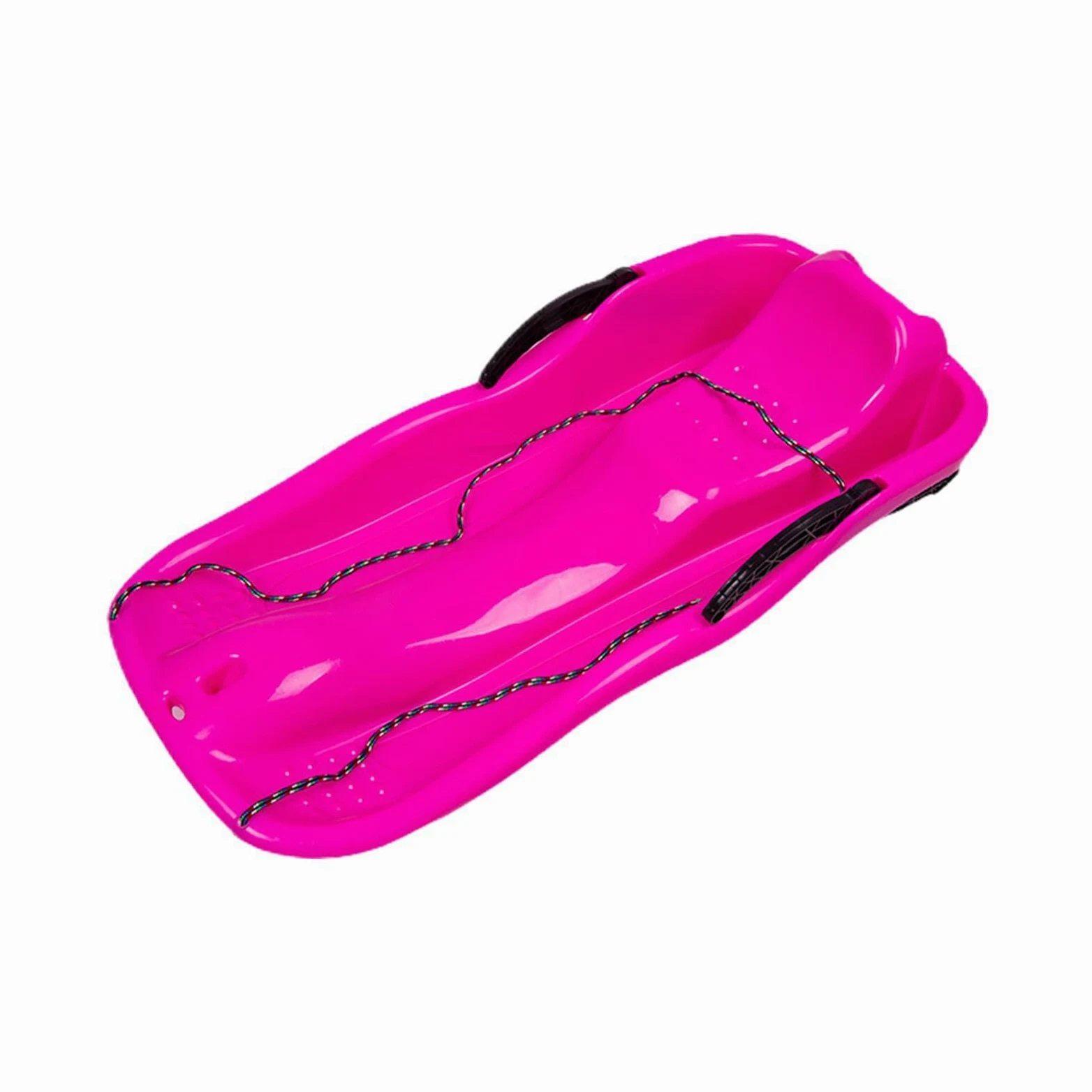 Luge d'hiver Portable et Robuste pour Enfants et Tout-Petits. Construction Durable. Luge maniable pour Descente de pentes.